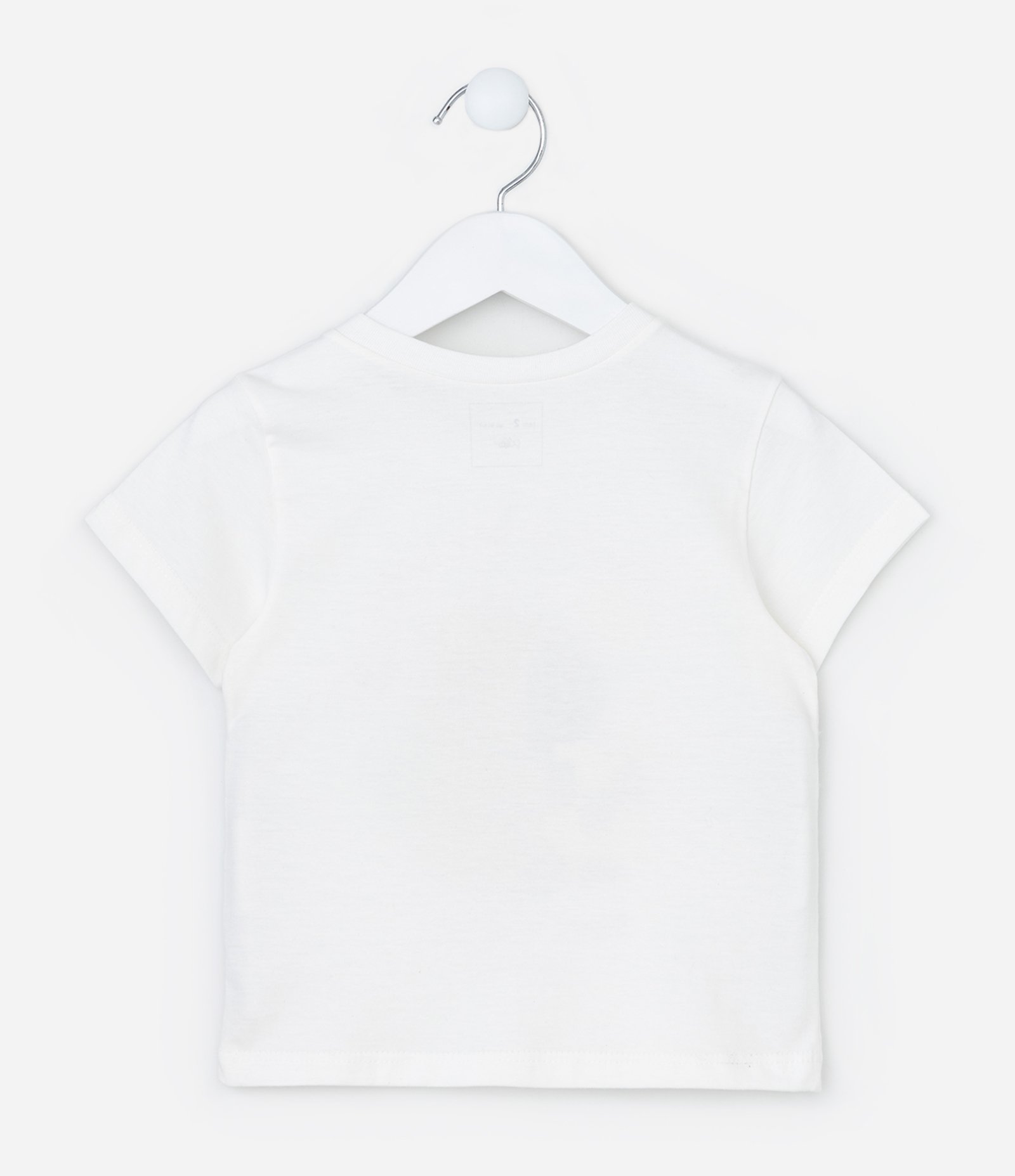 Blusa Infantil com Estampa Capivara - Tam 1 a 6 Anos Branco 2