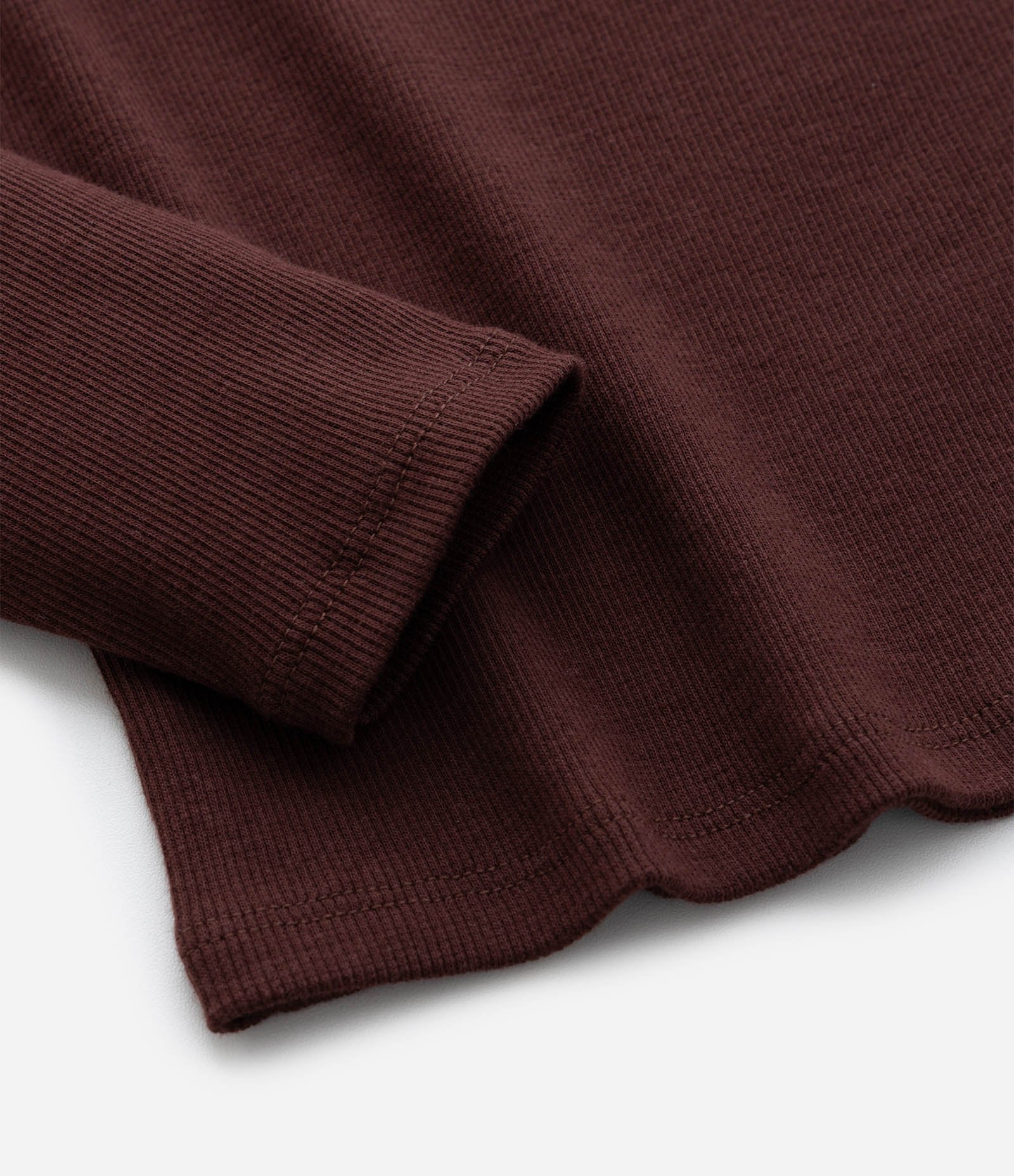 Blusa Cropped Infantil Ombro a Ombro com Pala Dobrada - Tam 5 a 14 Anos Marrom 4