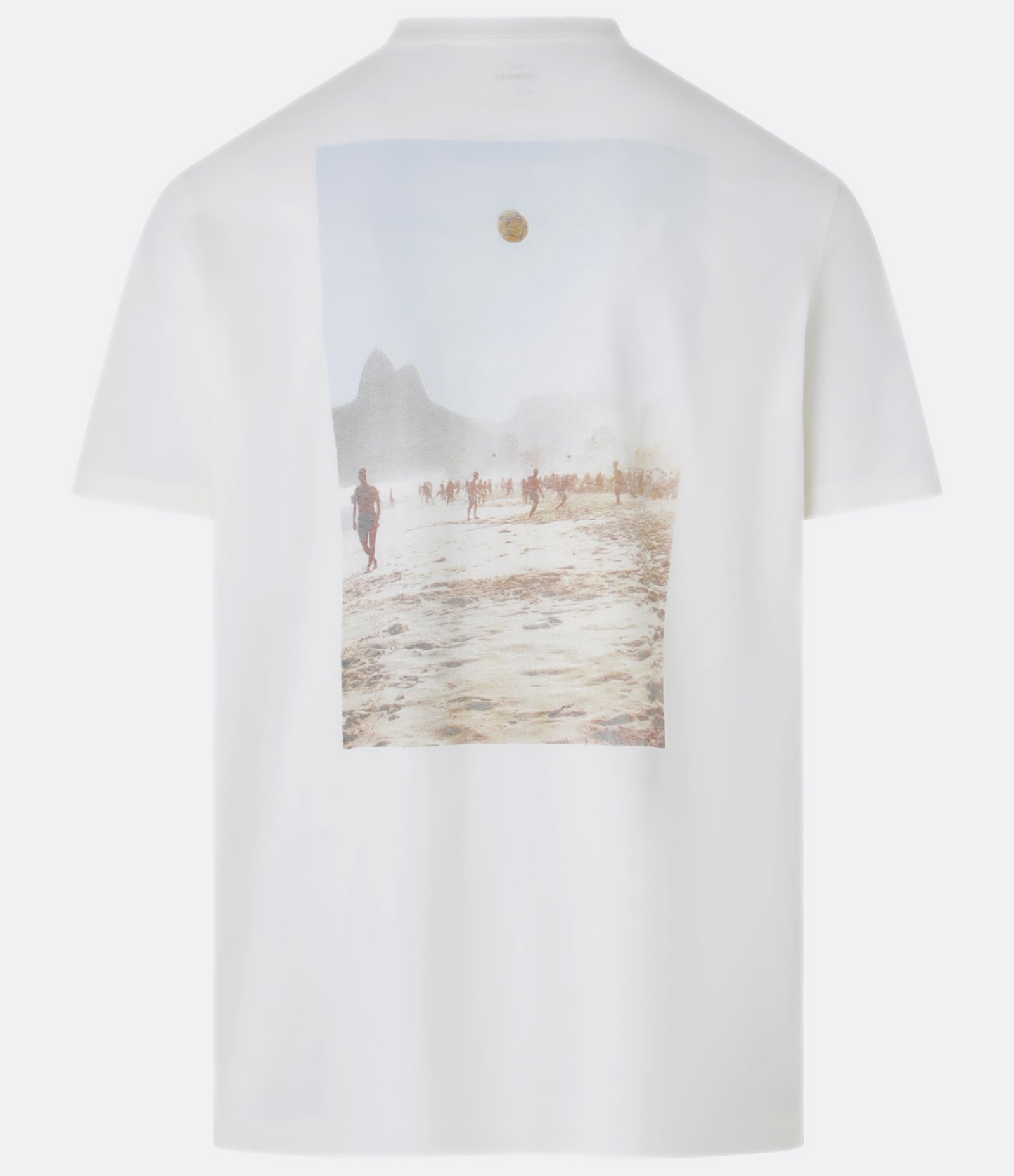 Camiseta Comfort em Algodão com Estampa do Rio de Janeiro Off White 8