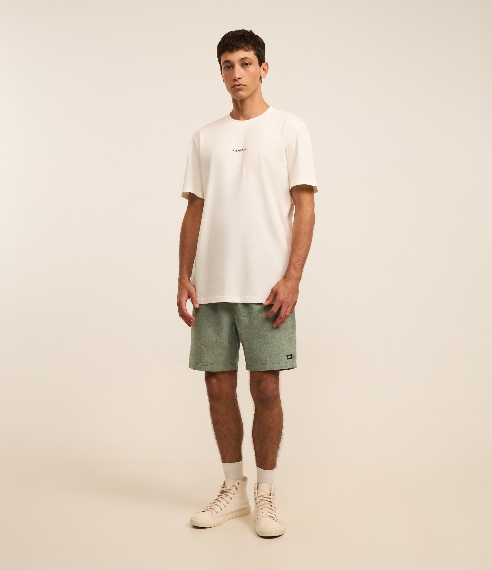 Camiseta Comfort em Algodão com Estampa do Rio de Janeiro Off White 5