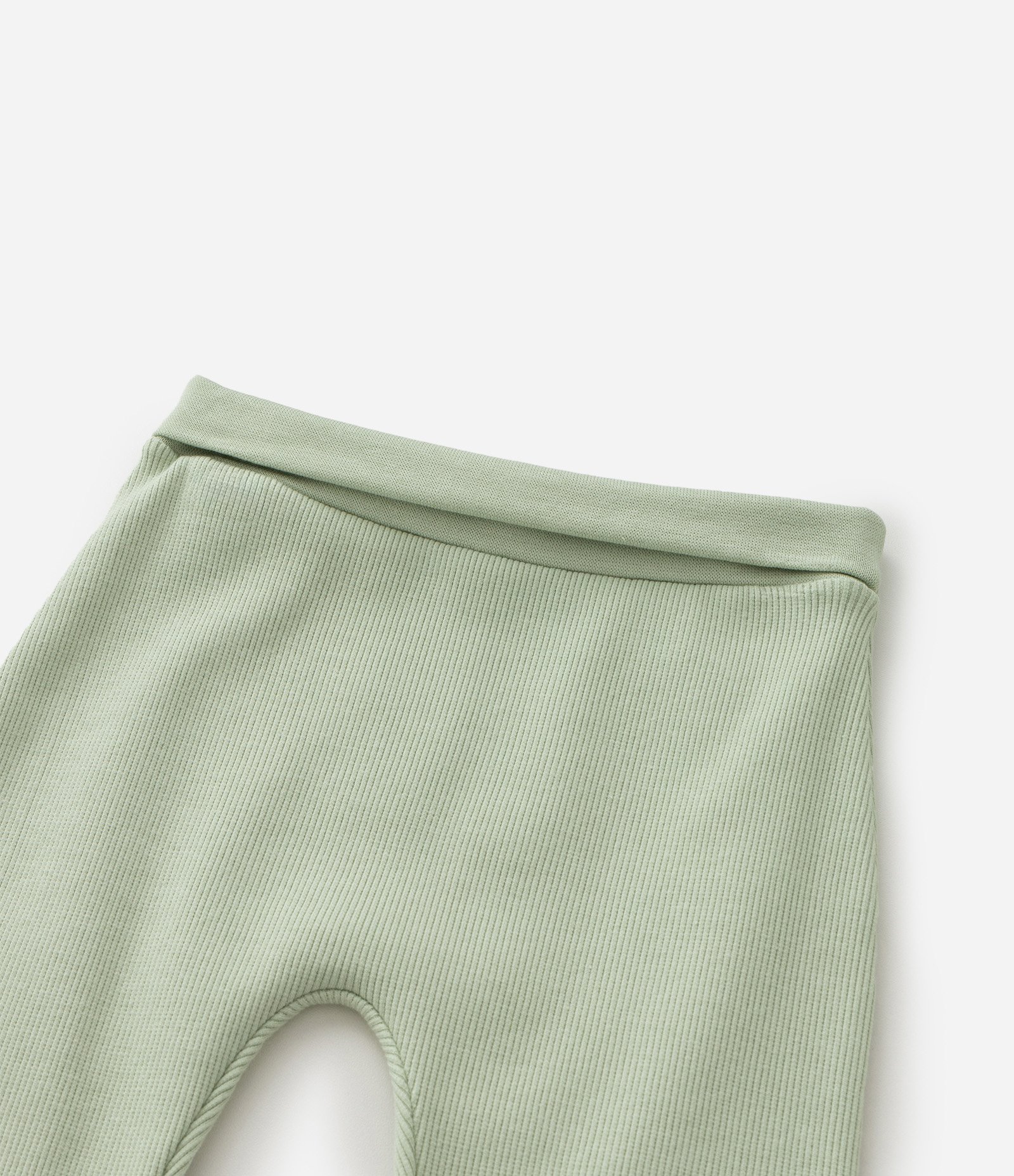 Conjunto Infantil com Estampa de Listras Texturizado - Tam 0 a 18 Meses Verde 9