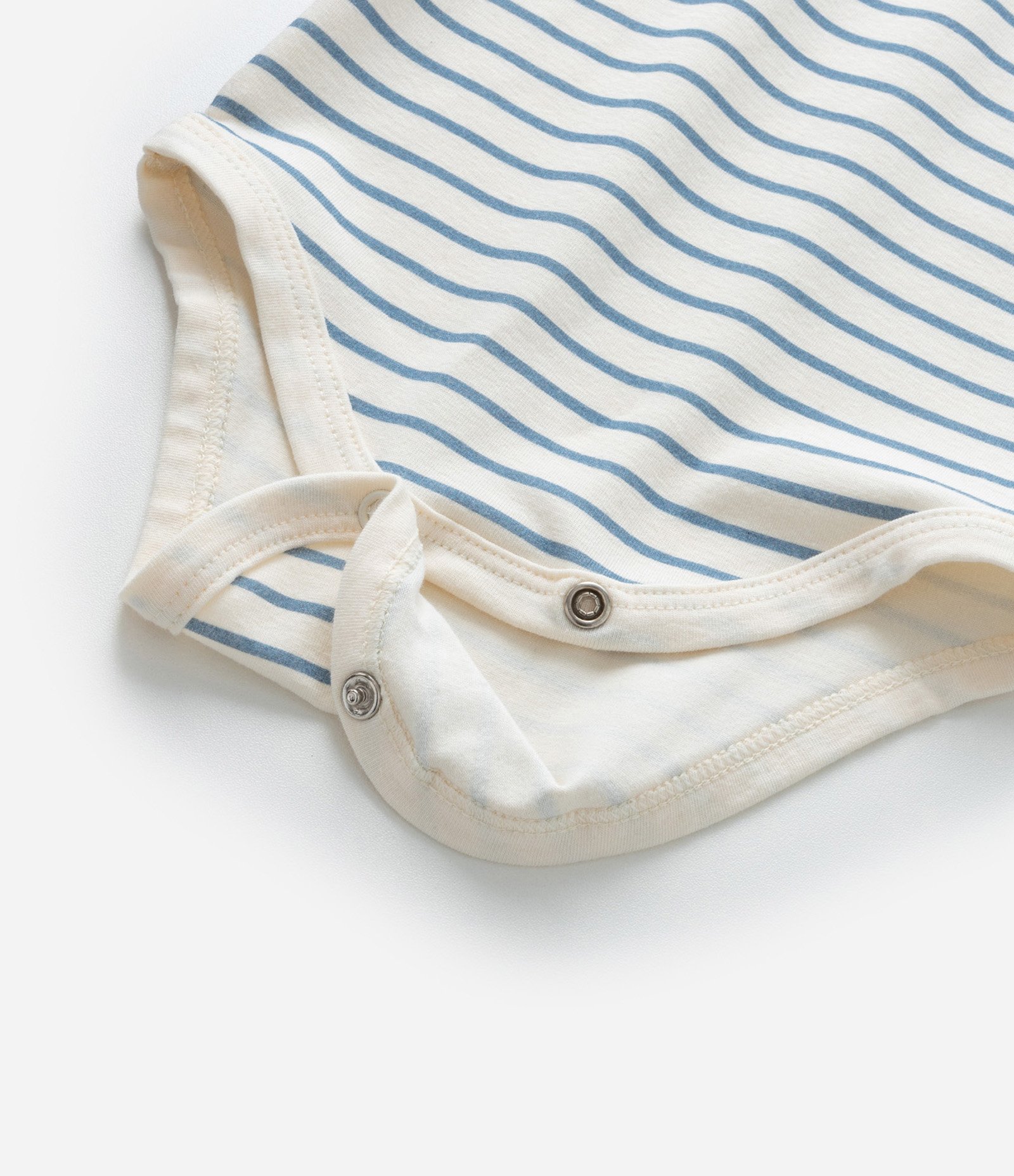 Body Infantil com Lettering Xodózinho da Família - Tam RN a 18 meses Bege/Azul 5