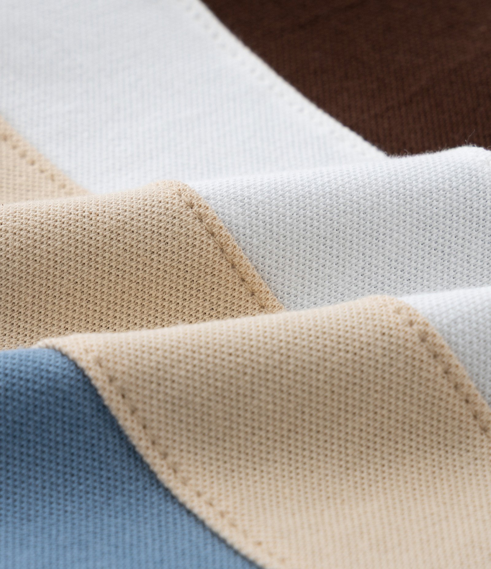 Camiseta Infantil com Blocos de Cor - Tam 1 a 6 Anos Preto/Azul/Bege 4