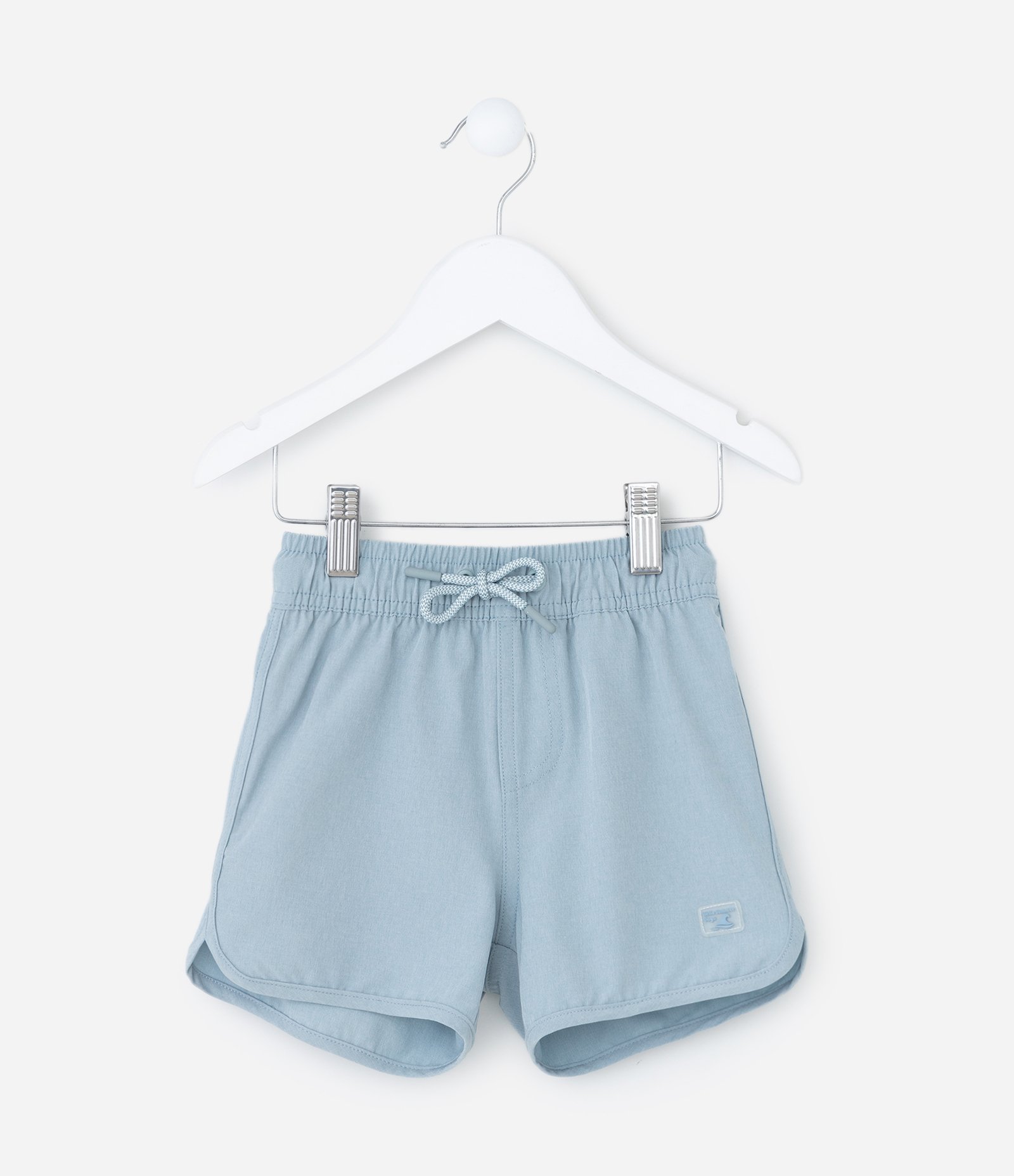 Bermuda Básica Infantil em Microfibra l - Tam1 a 6 Anos Azul 1