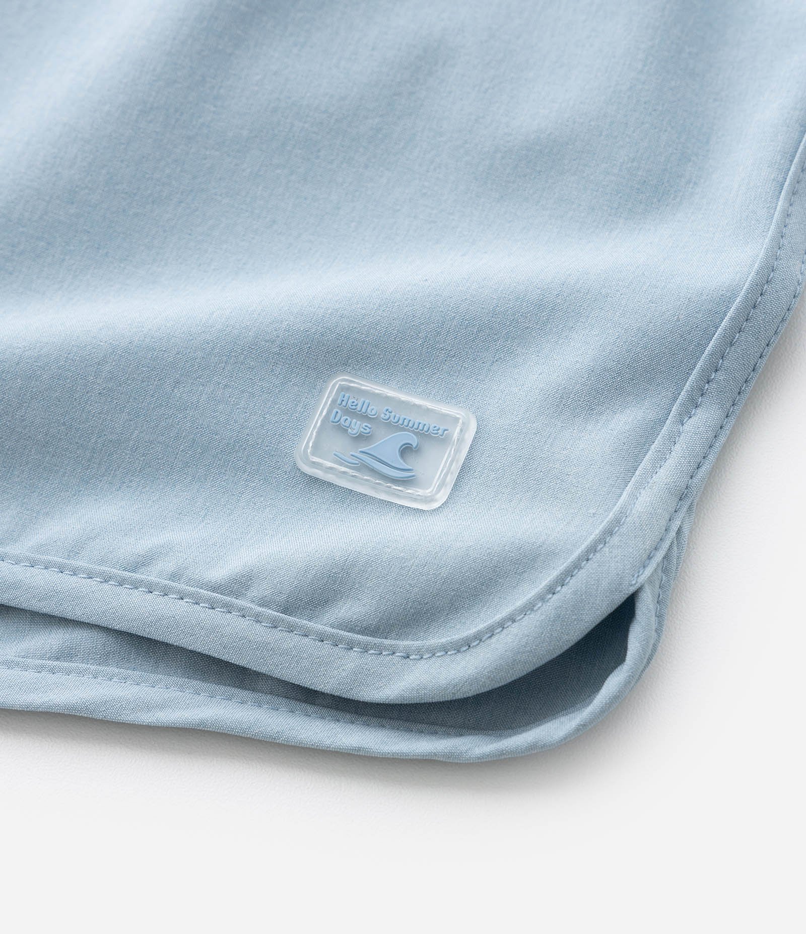 Bermuda Básica Infantil em Microfibra l - Tam1 a 6 Anos Azul 6