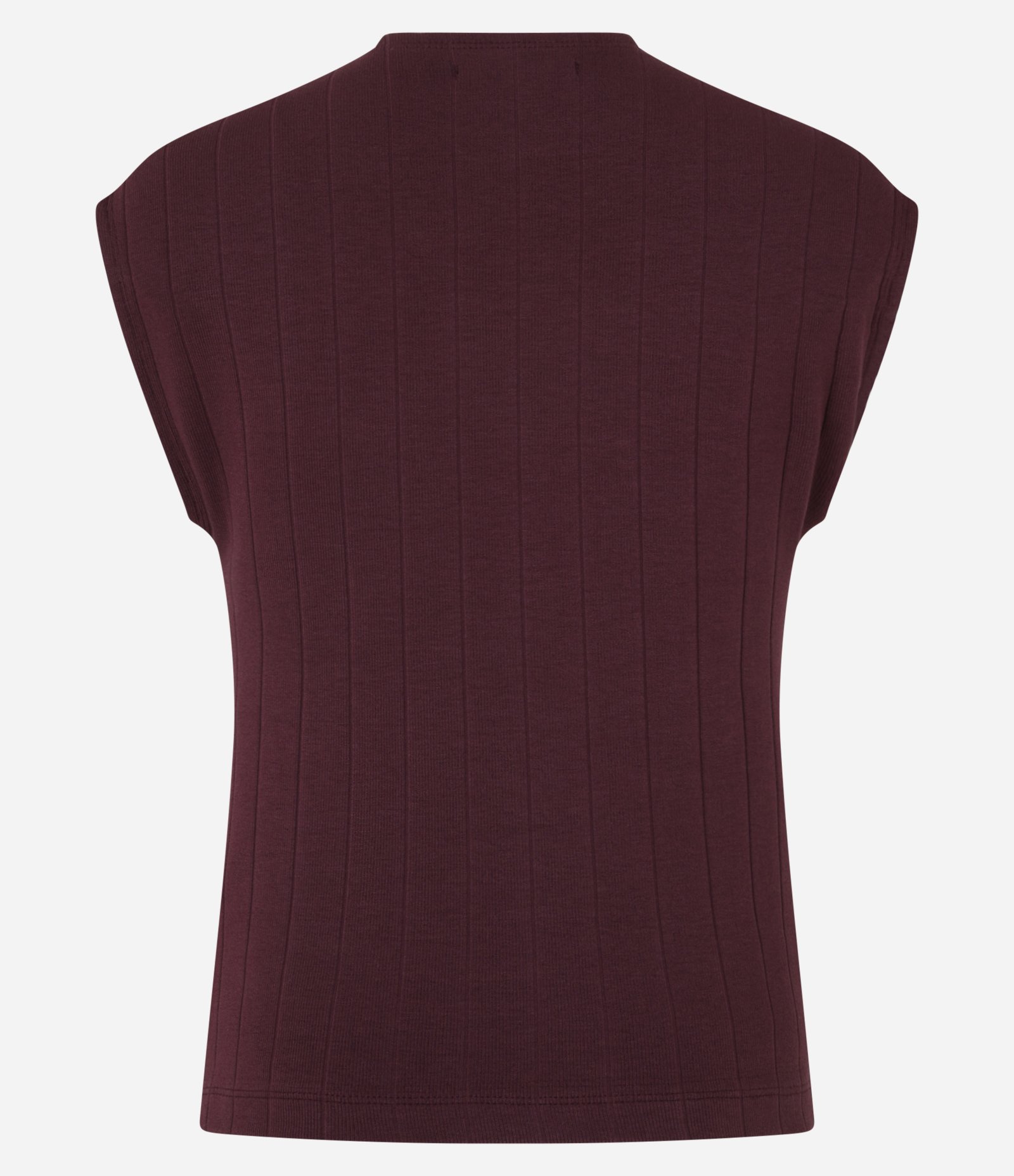 Blusa em Ribana com Manga Sem Cava 3