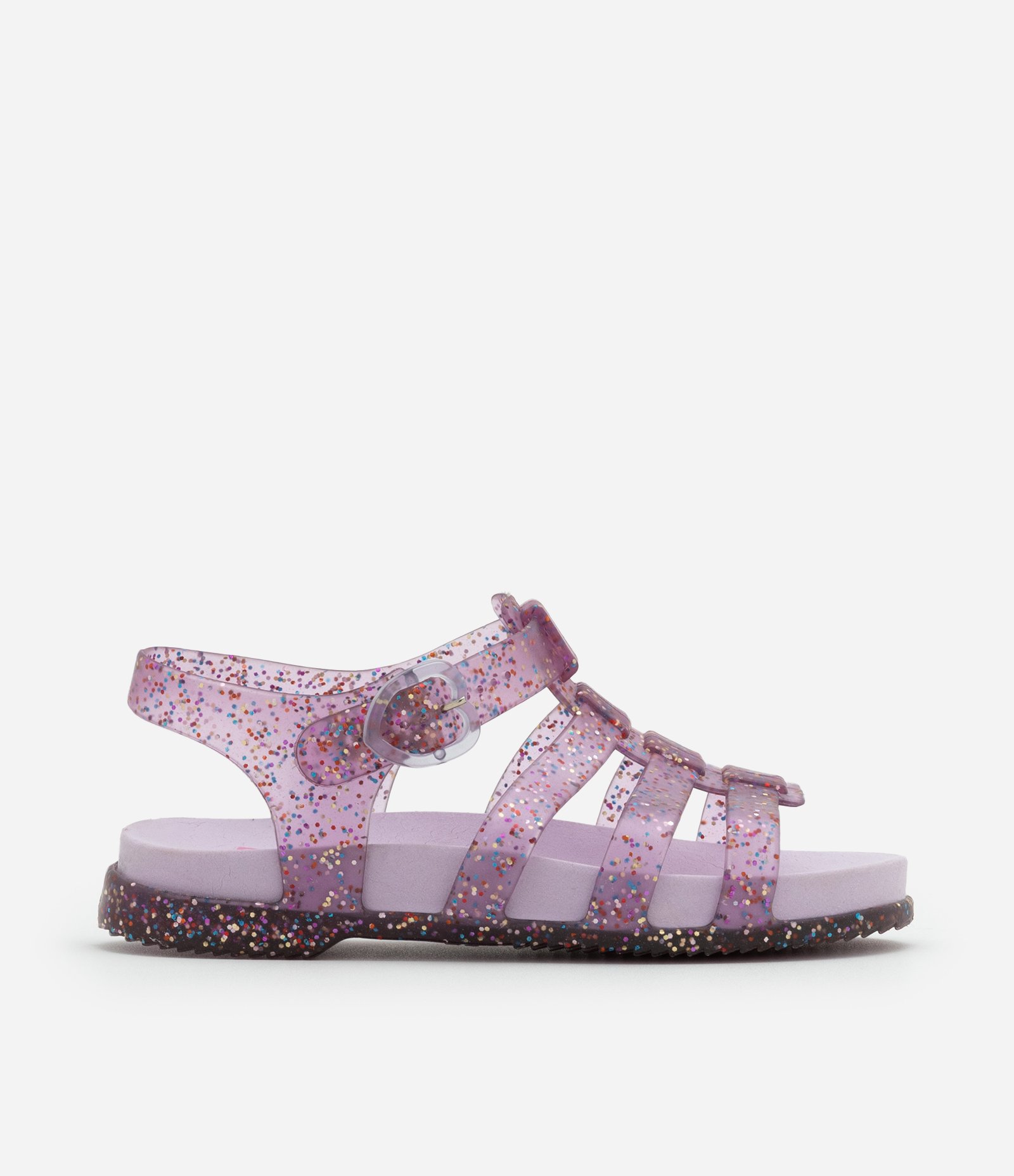 Sandália Infantil com Tiras e Glitter - Tam 27 a 34 Rosa 5