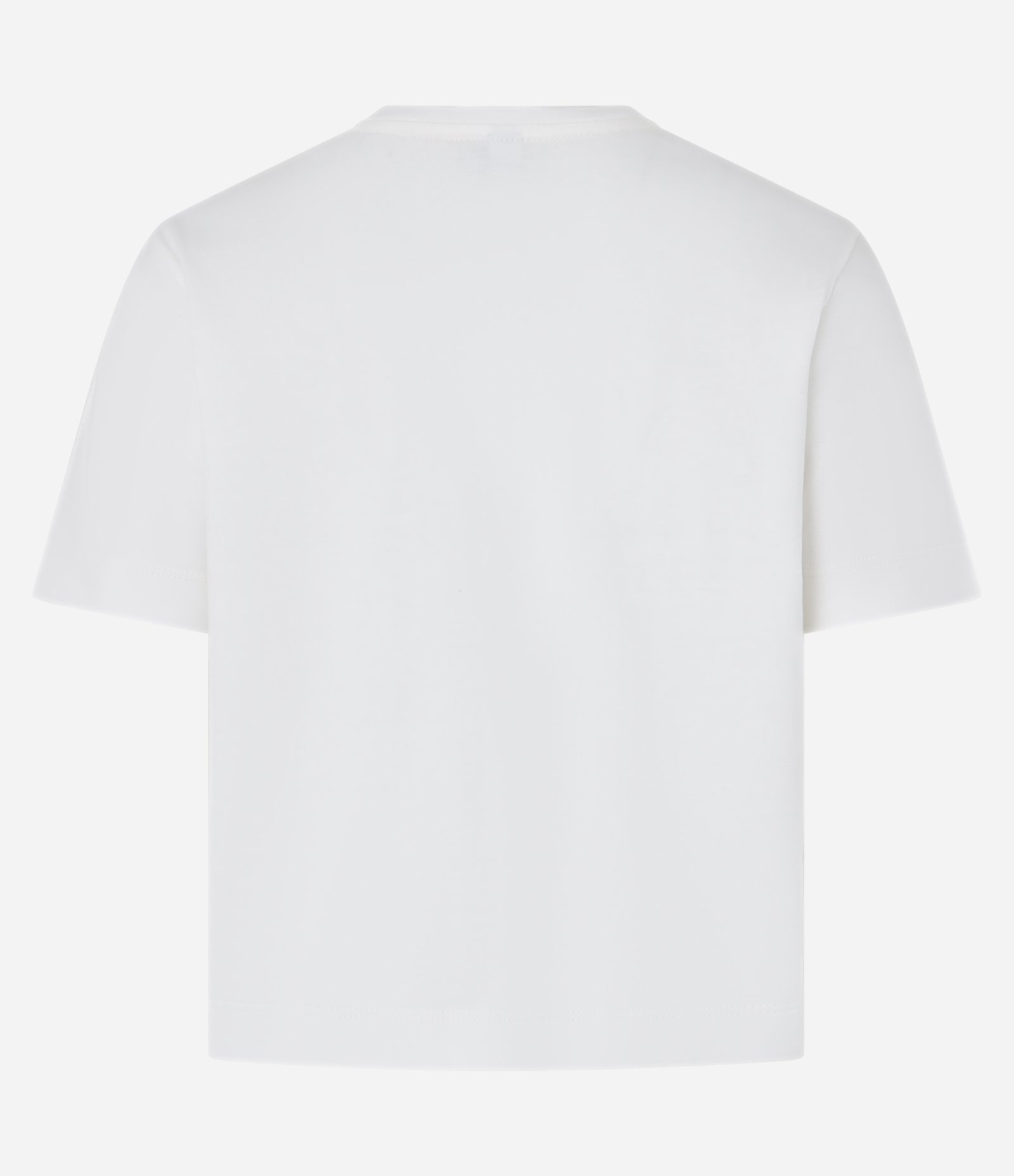 Camiseta em Algodão Com Bordados de Lagosta Branco 6