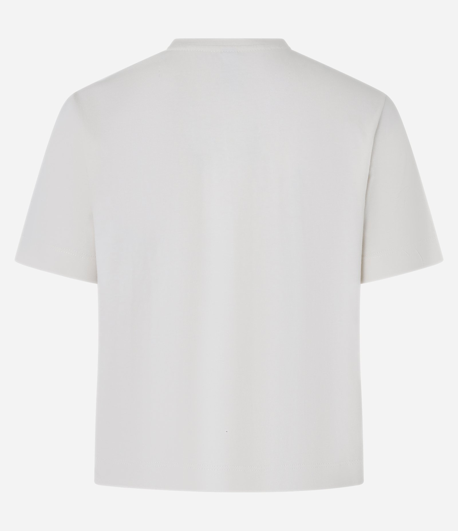 Camiseta em Algodão com Melancias Bordadas Branco 6