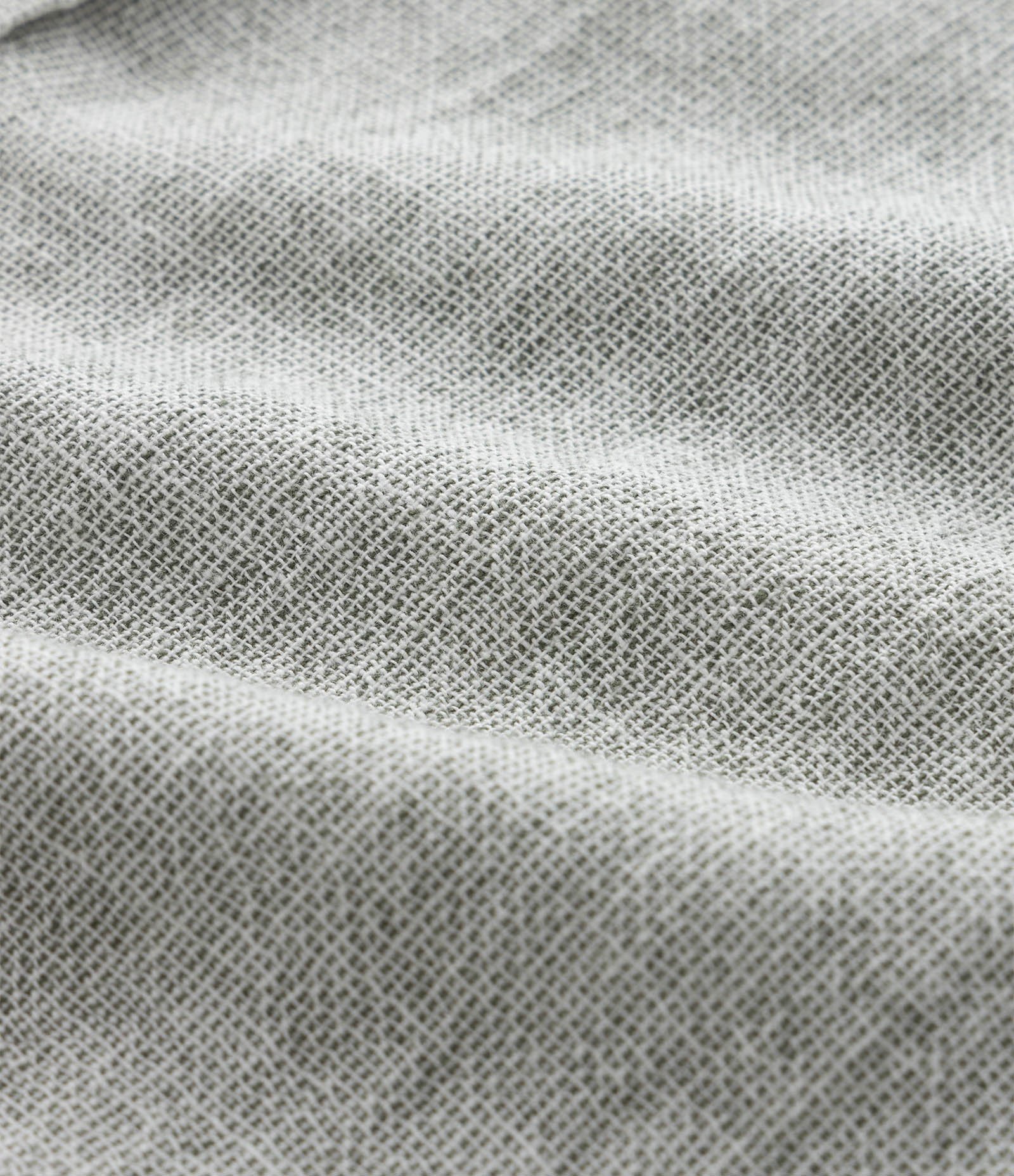 Camisa Regular em Linho e Gola Colarinho Verde 11