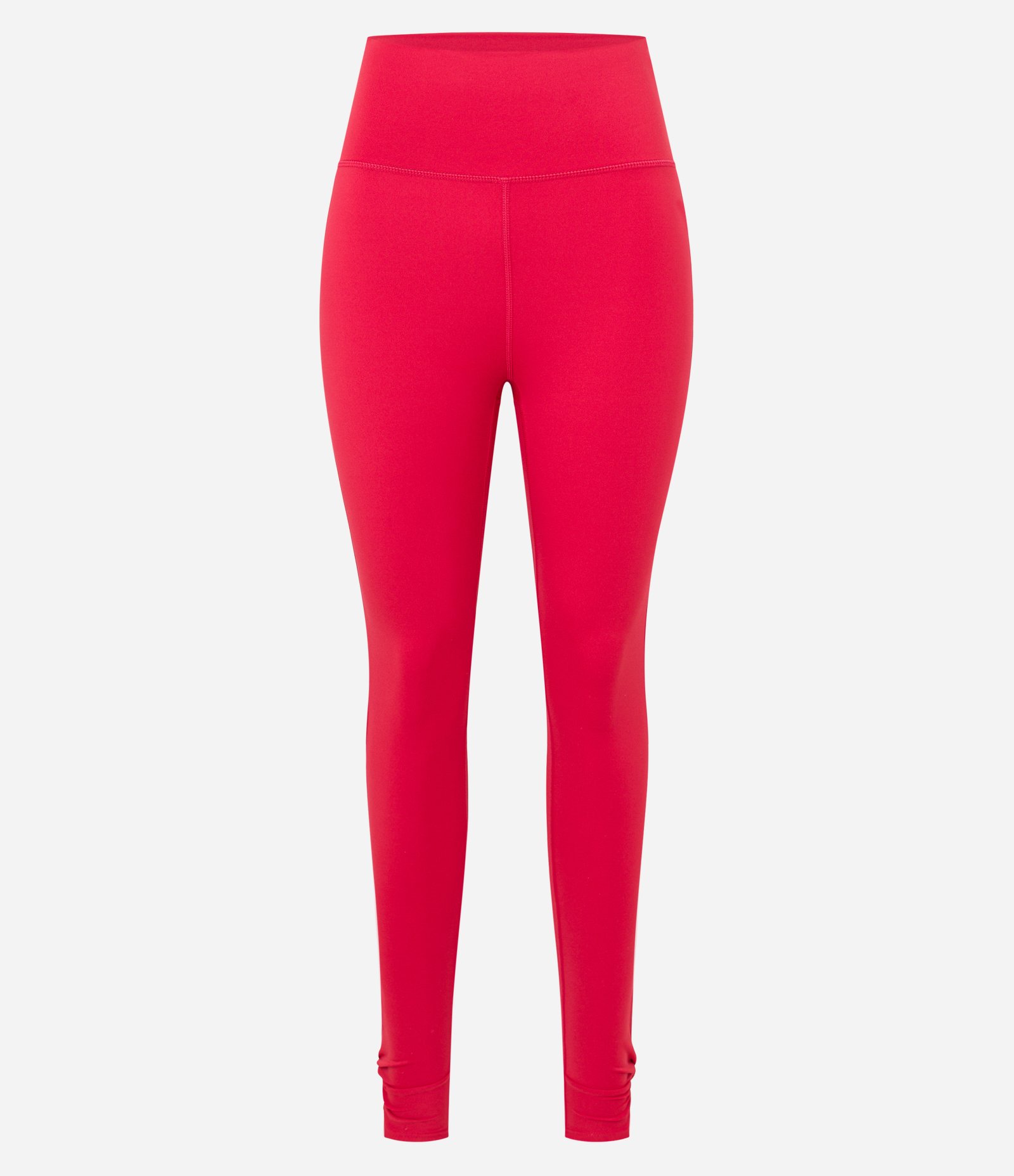 Calça Legging Esportiva Microfibra com Cut Out e Torção na Perna Vermelho 6