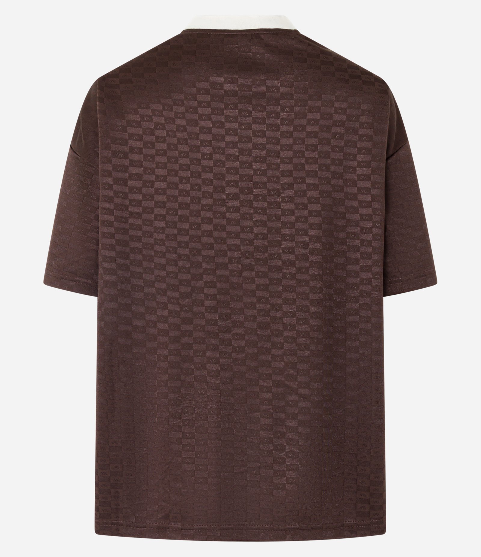 Camiseta Oversized Sportcore com Lettering Wyoming Marrom 8