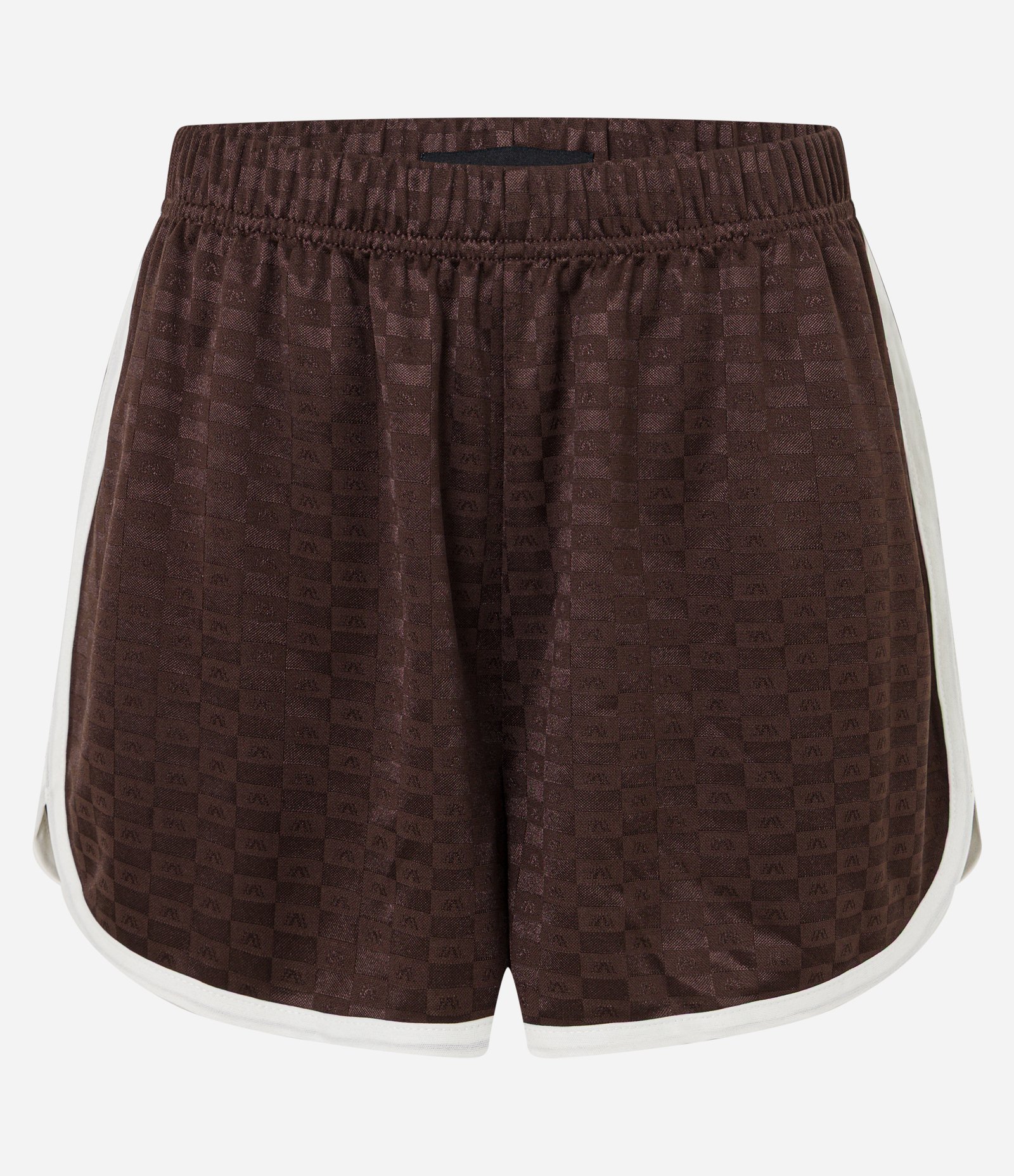 Bermuda Runner Sportcore com Viés Contrastante Marrom 6