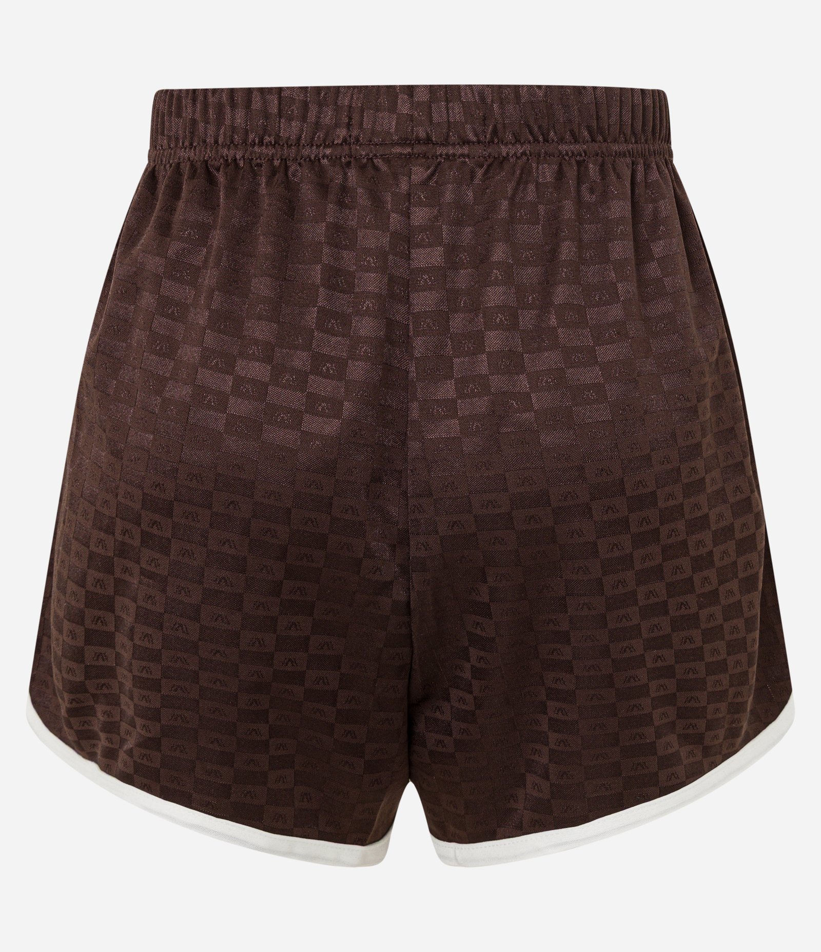 Bermuda Runner Sportcore com Viés Contrastante Marrom 8