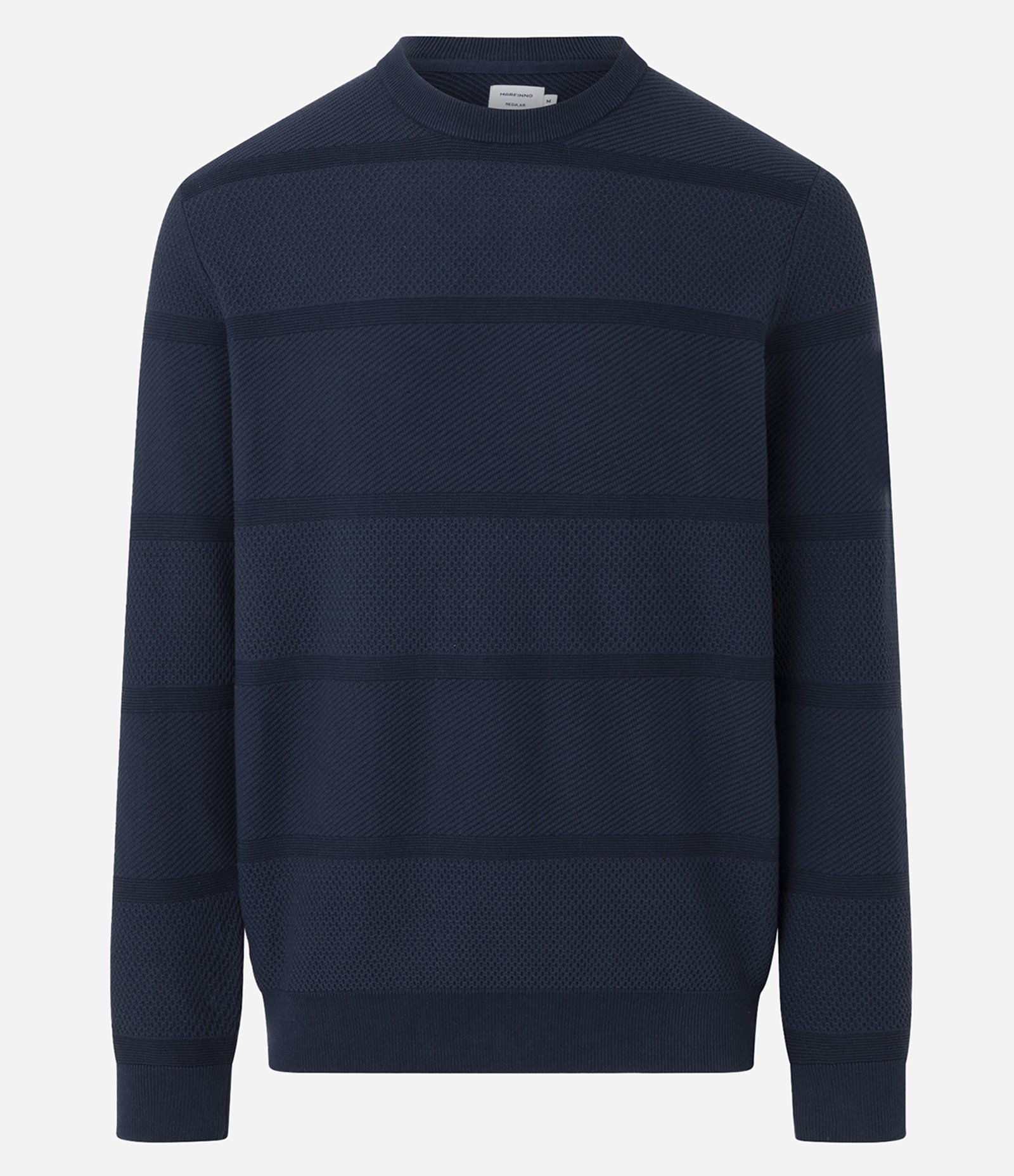 Casaco Comfort em Algodão Texturizado Azul 1