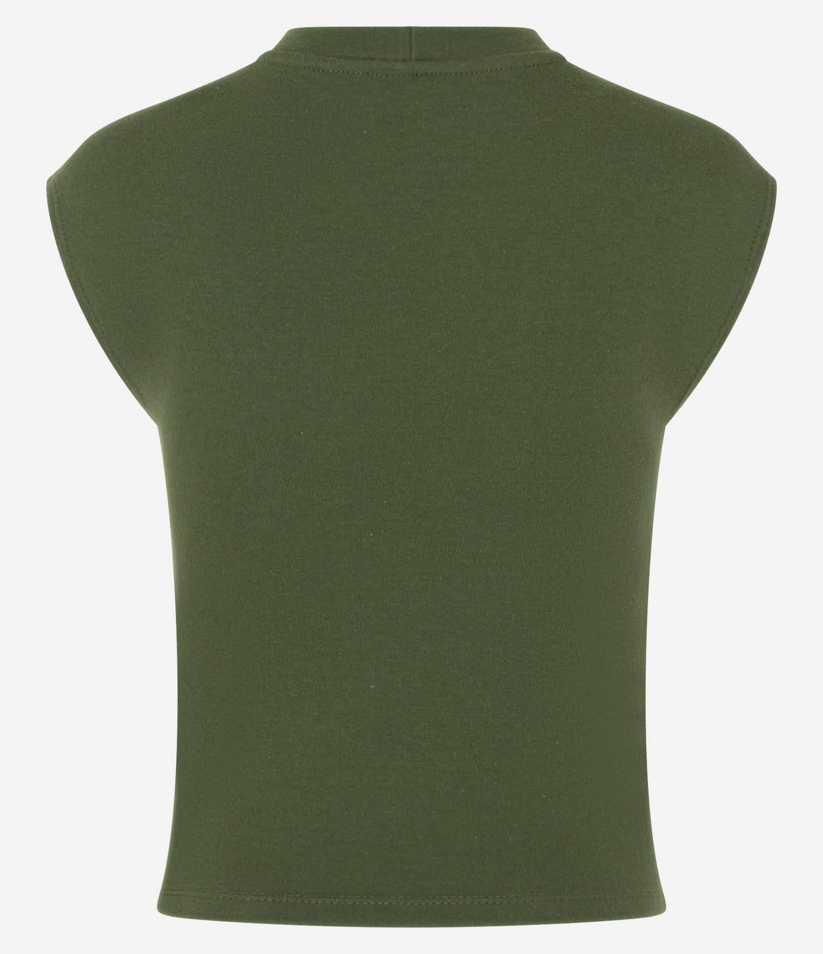 Blusa em Suedine com Ombro Caído Verde 5