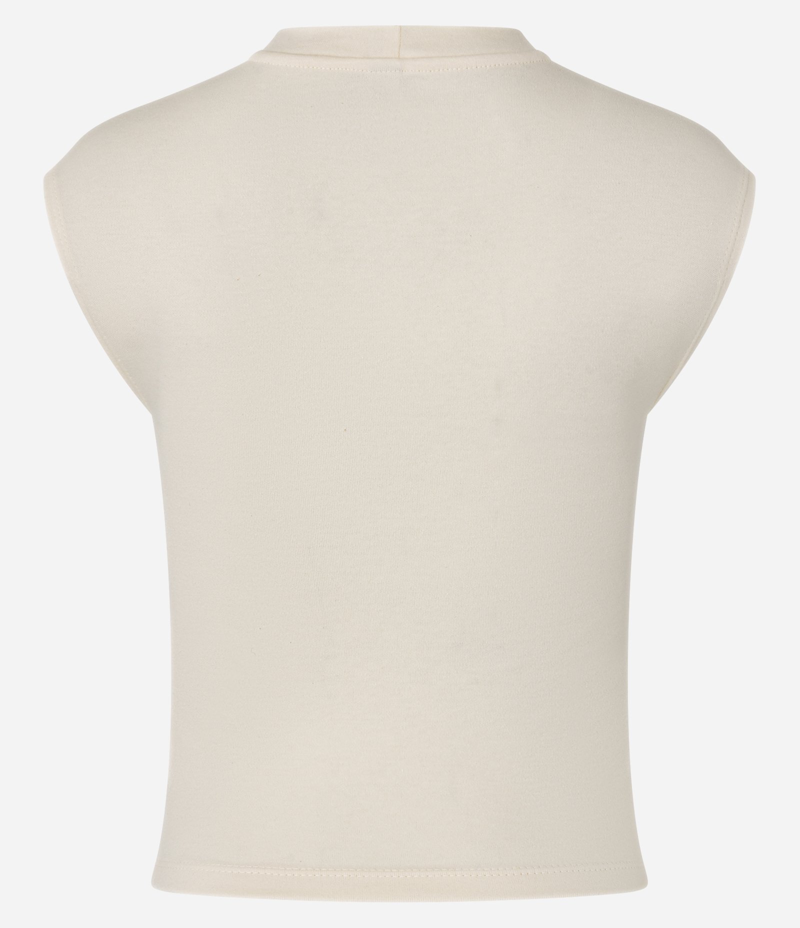 Blusa em Suedine com Ombro Caído Bege 5