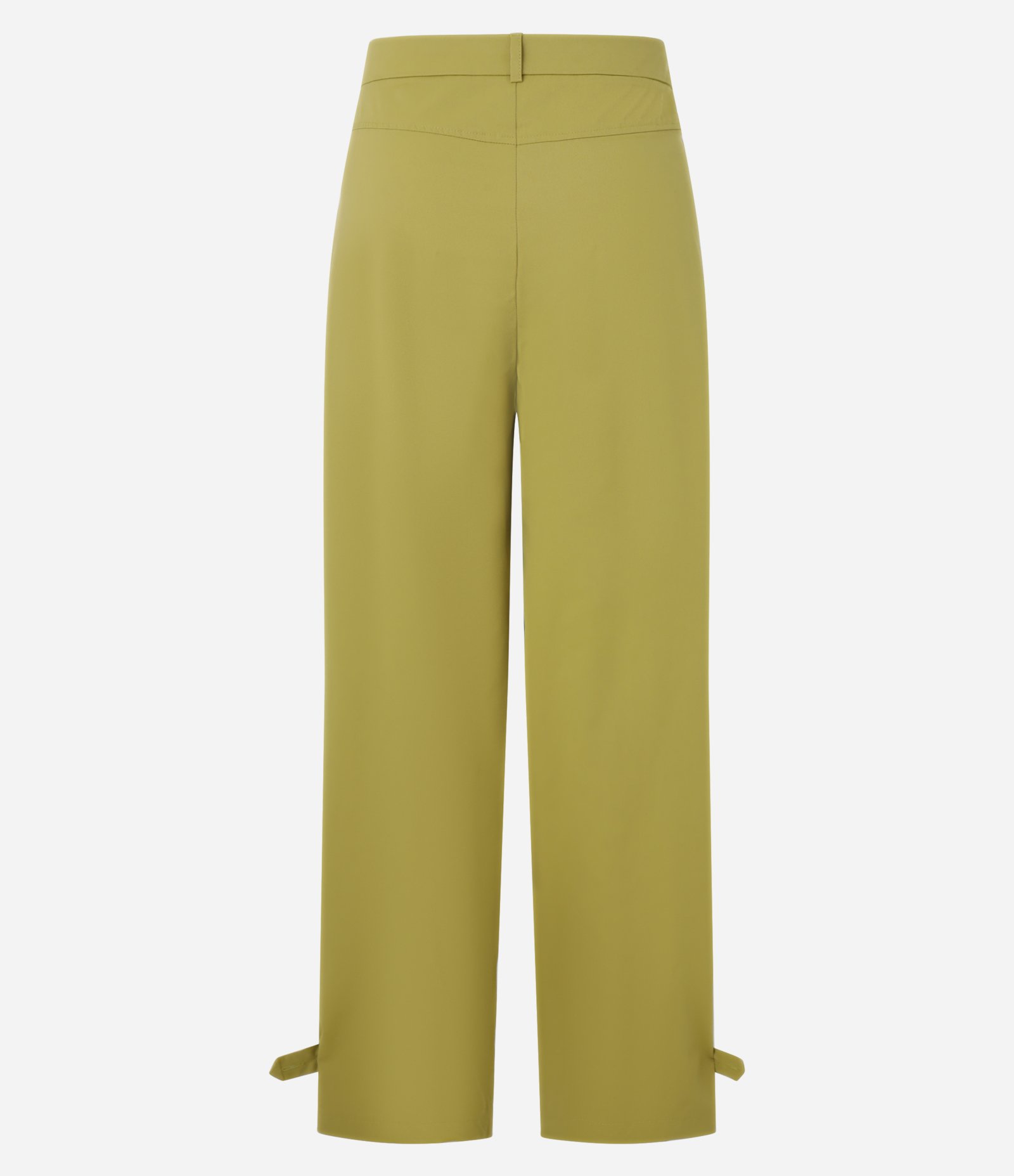 Calça Balloon em Sarja com Martingale na Barra Verde 8