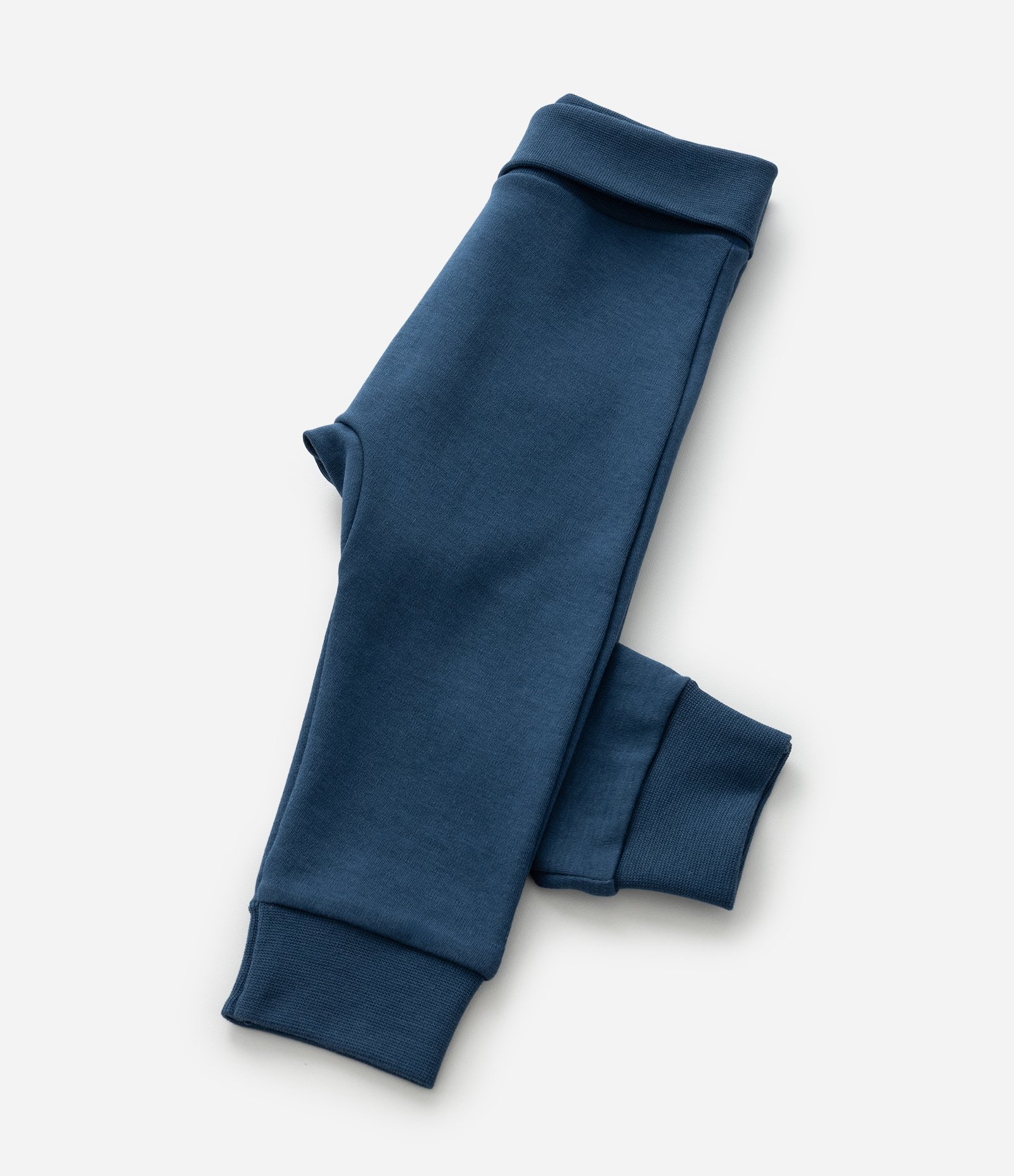 Calça Infantil em Algodão Peruano Básica - Tam RN a 18 meses Azul 6