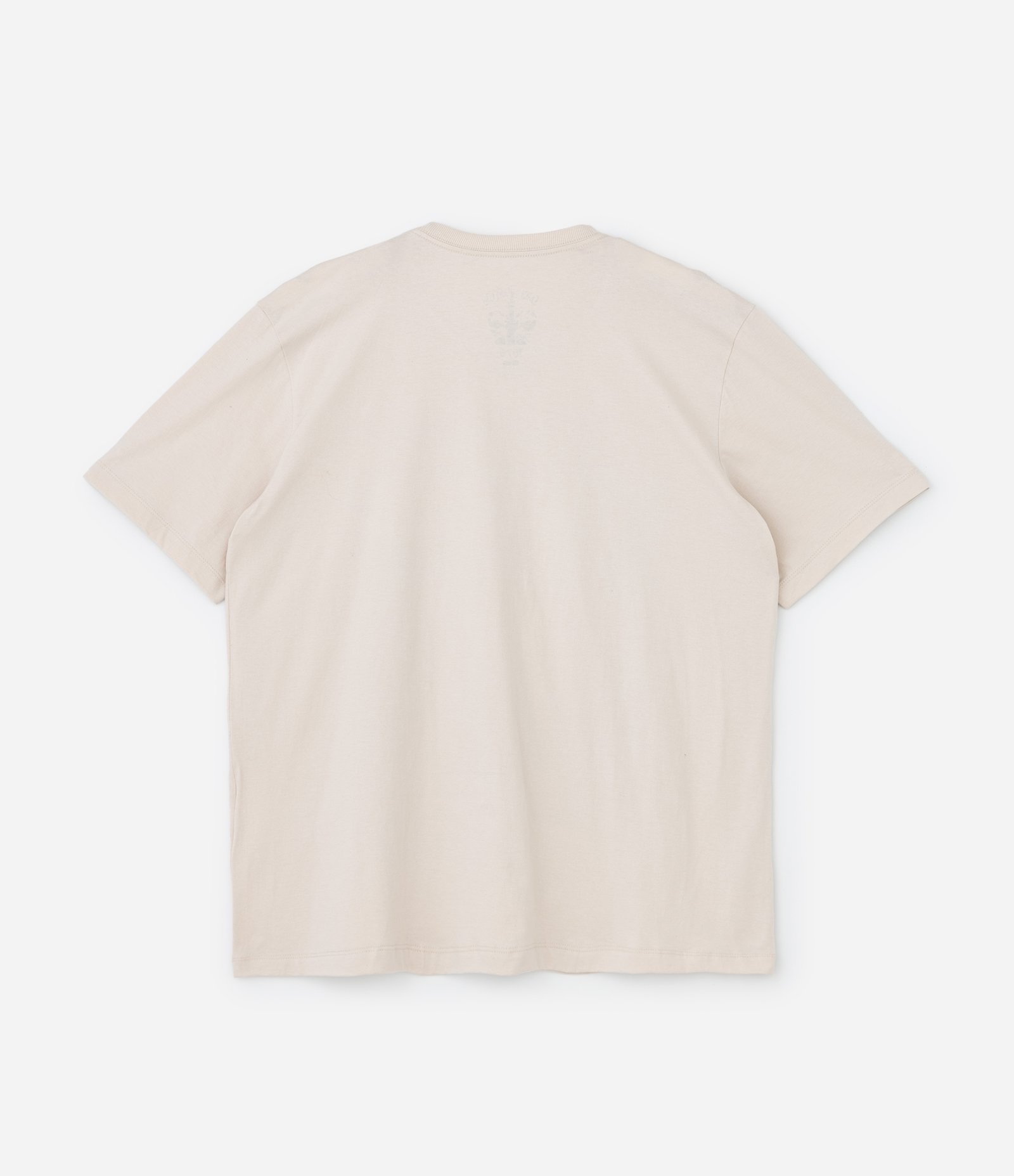 Camiseta Alongada com Estampa Sex Pistols Curve & Plus Size Bege 5