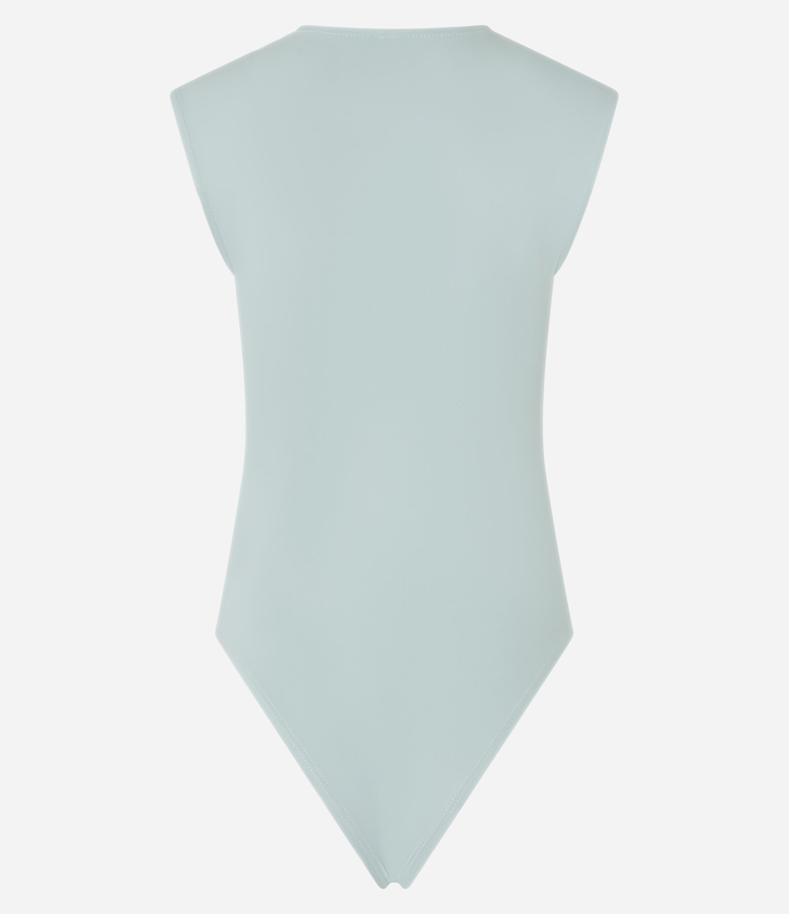 Body em Microfibra com Decote Coração Franzidinho Verde Água 5