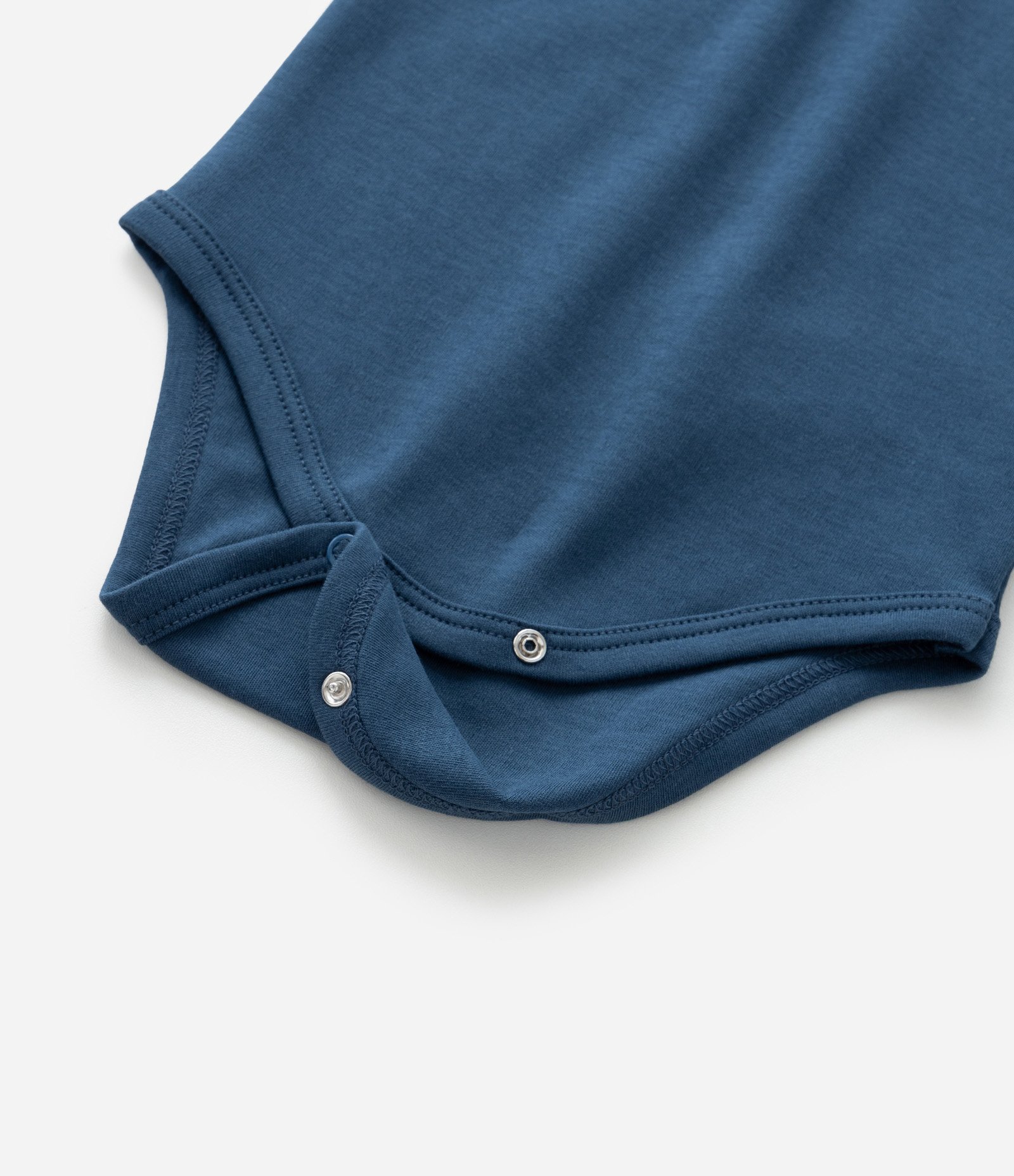 Body Infantil em Algodão Peruano com Bordado - Tam RN a 18 meses Azul 7