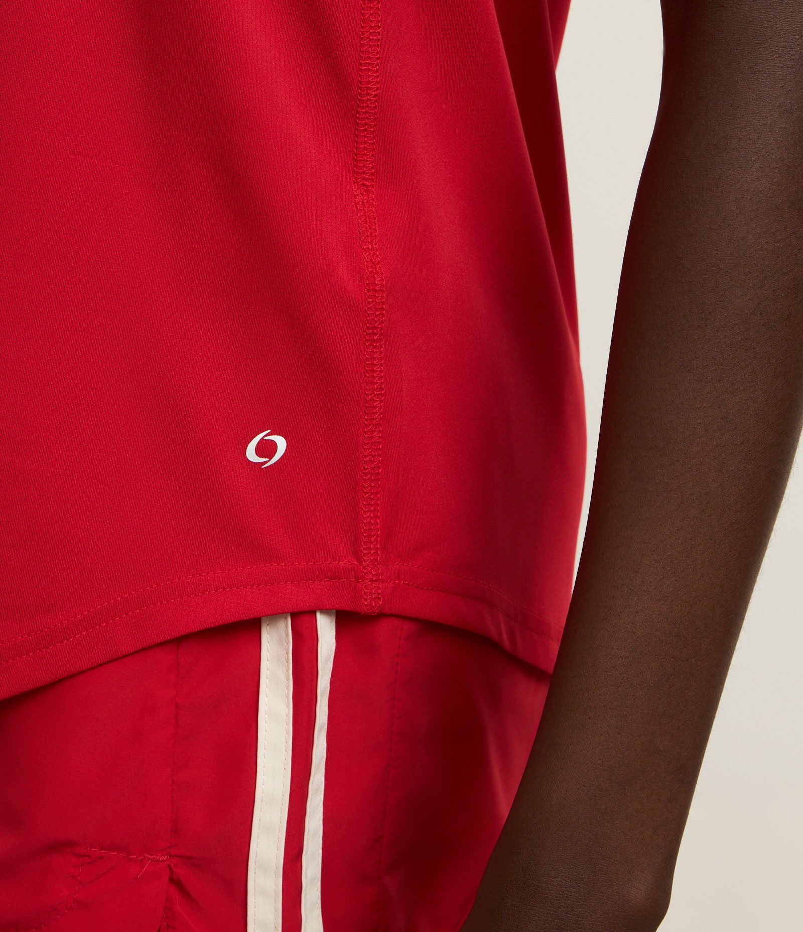 Regata Esportiva em Microfibra com Alças Finas Rosa 4