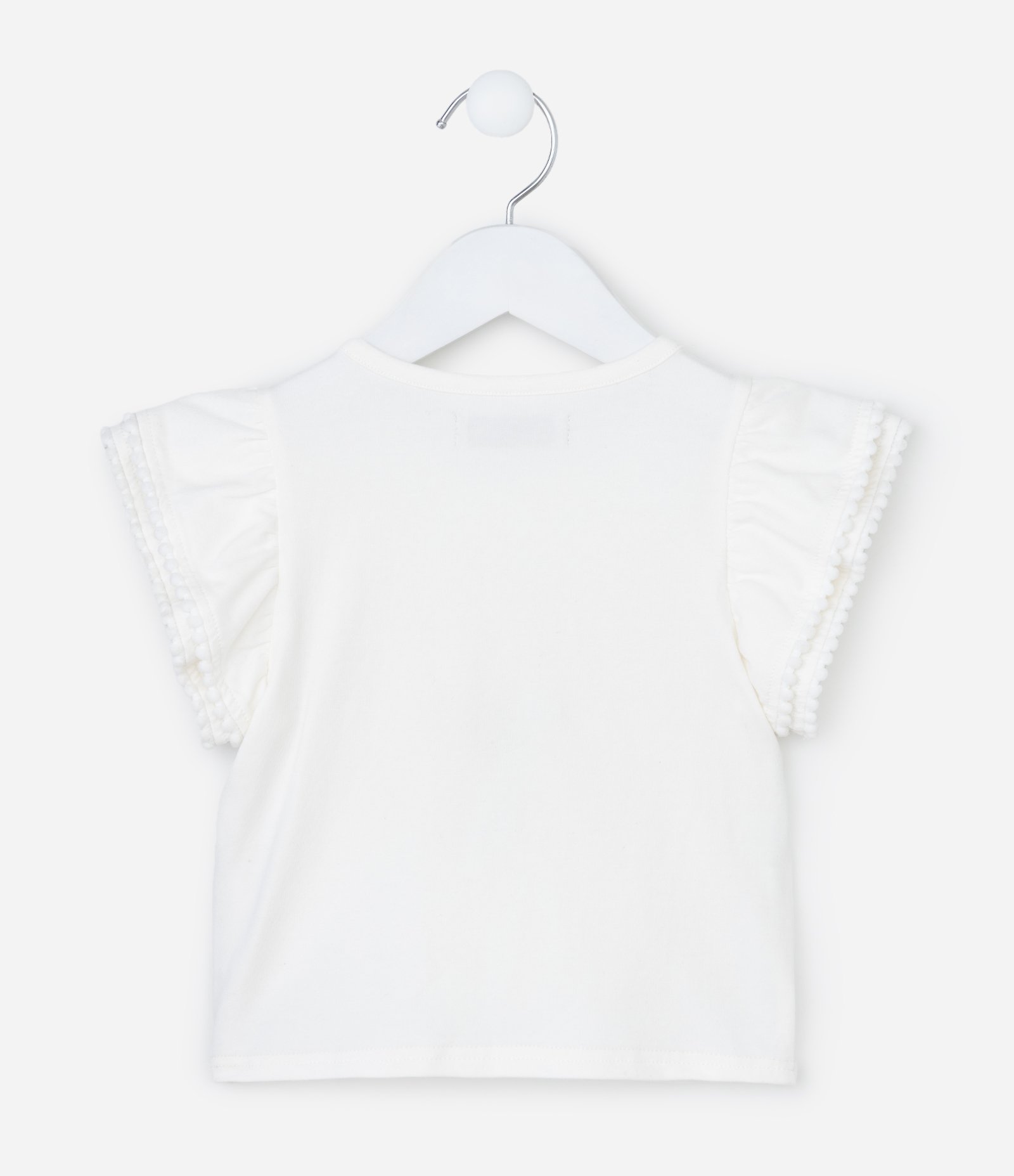 Blusa Infantil com Estampa de Praia e Lettering Summer Girl - Tam 1 a 6 Anos Branco 2