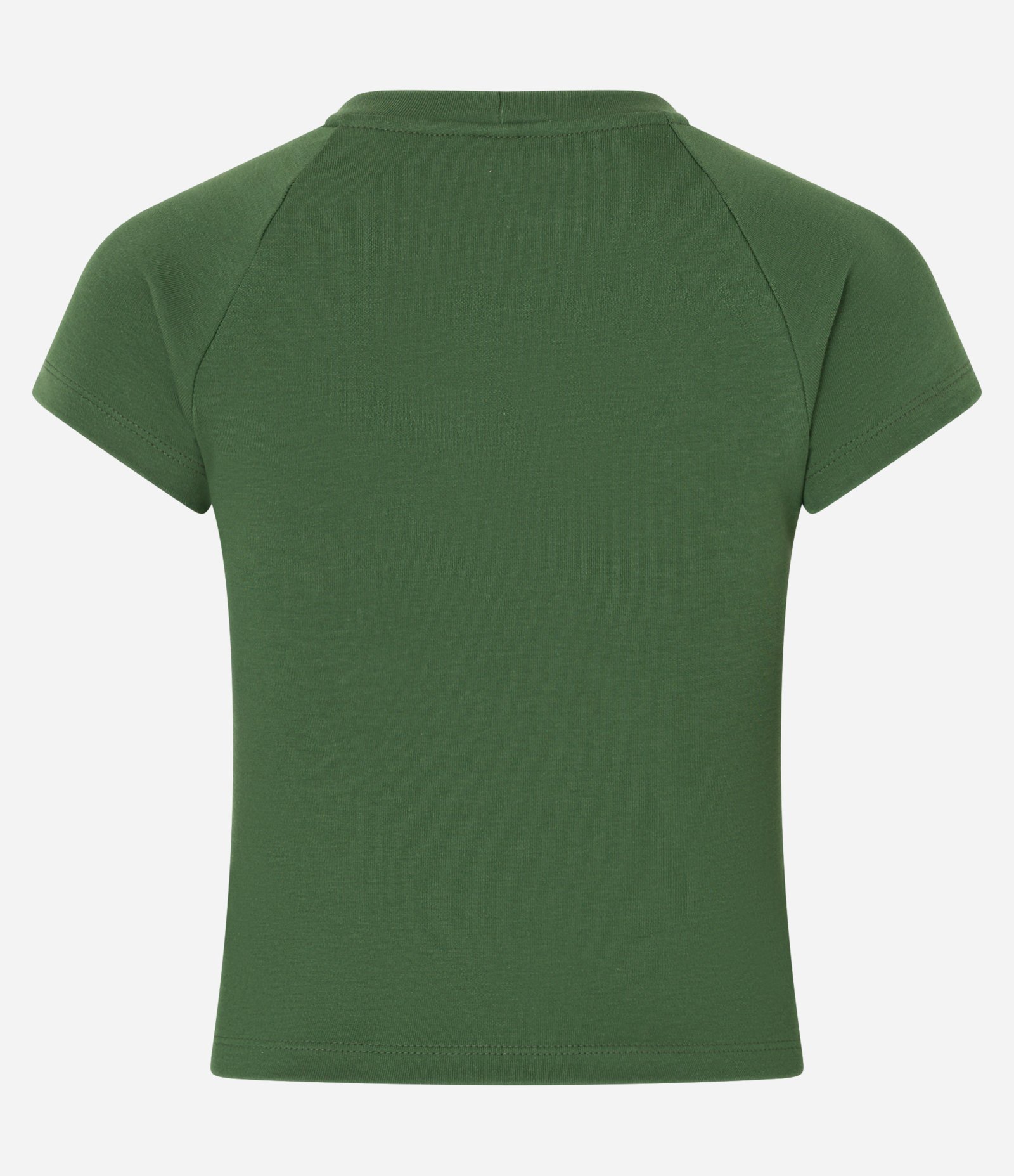 Blusa Curta em Suedine com Cava Raglan Verde 5