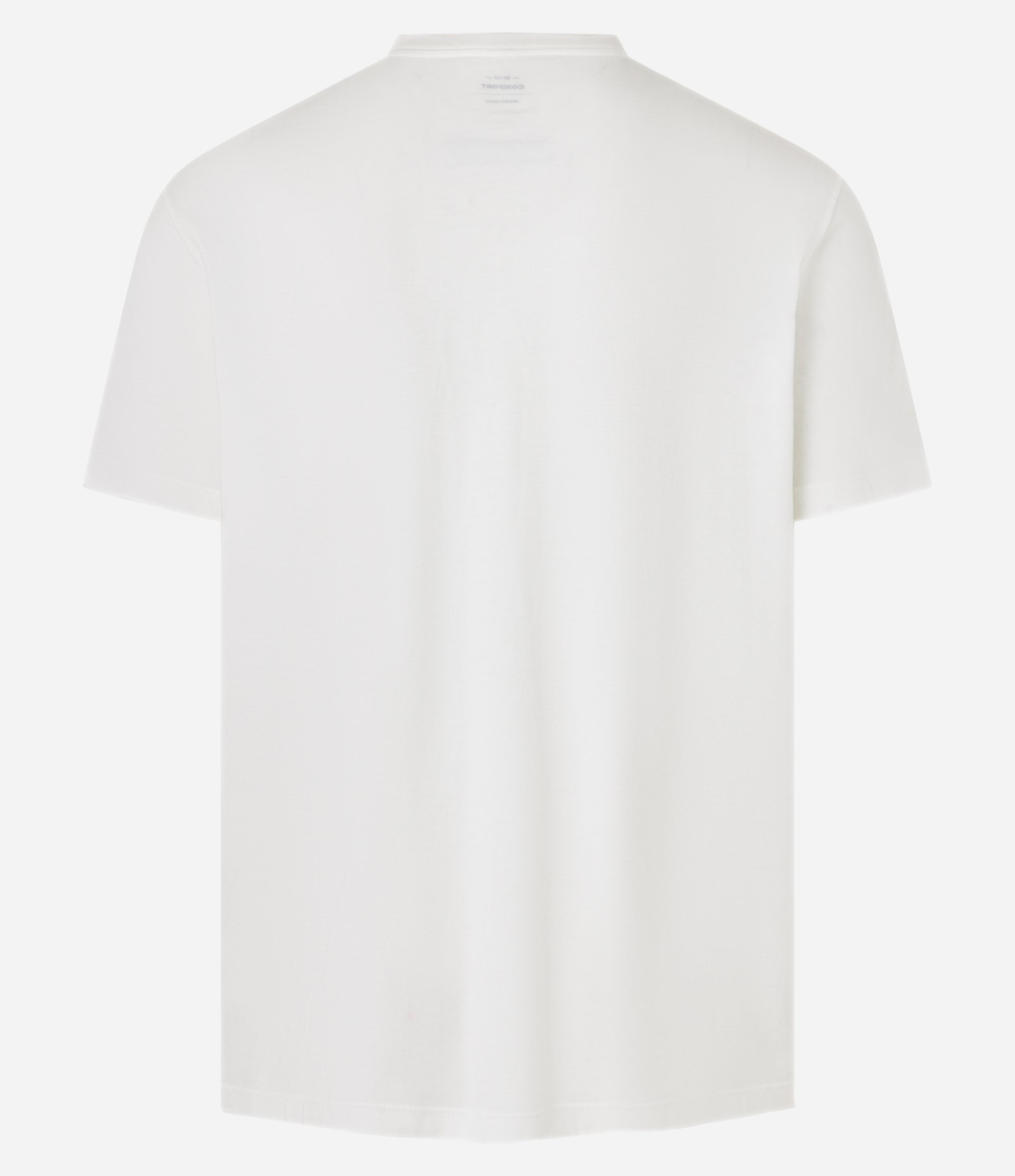 Camiseta Comfort em Algodão com Estampa de Bússola Branco 7