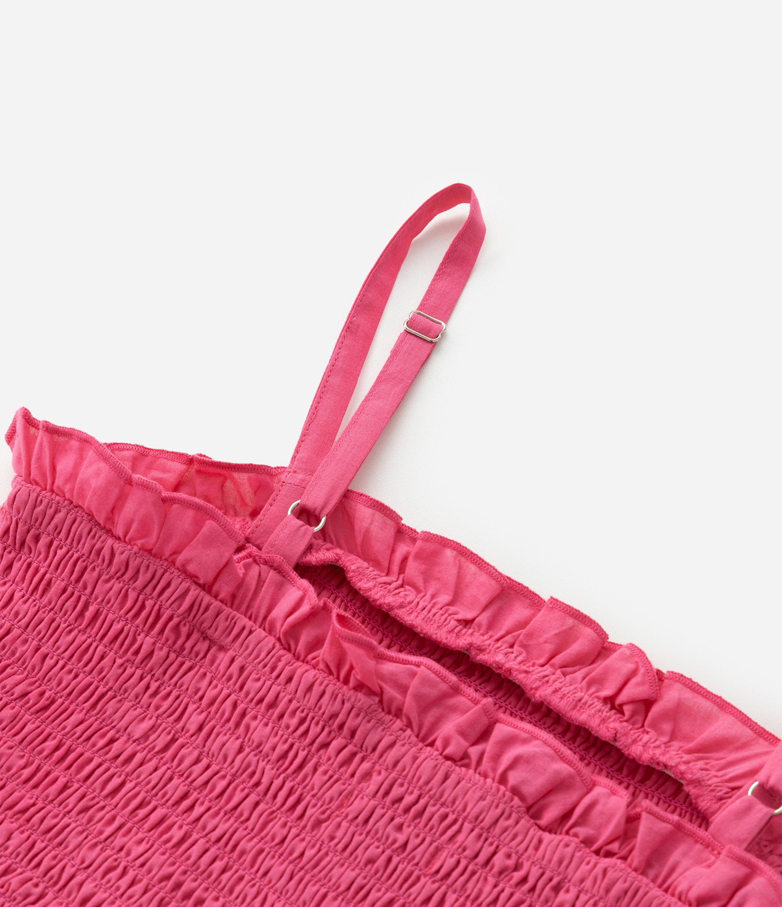 Vestido Infantil de Alcinha em Laise - Tam 5 a 14 Anos Rosa 4