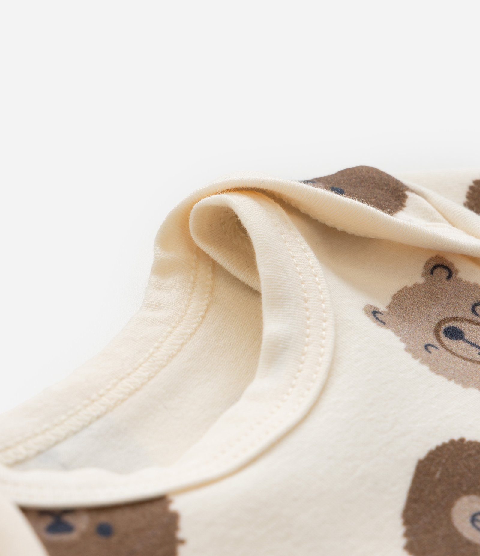 Body Infantil com Estampa de Bichinhos - Tam RN a 18 meses Bege 5