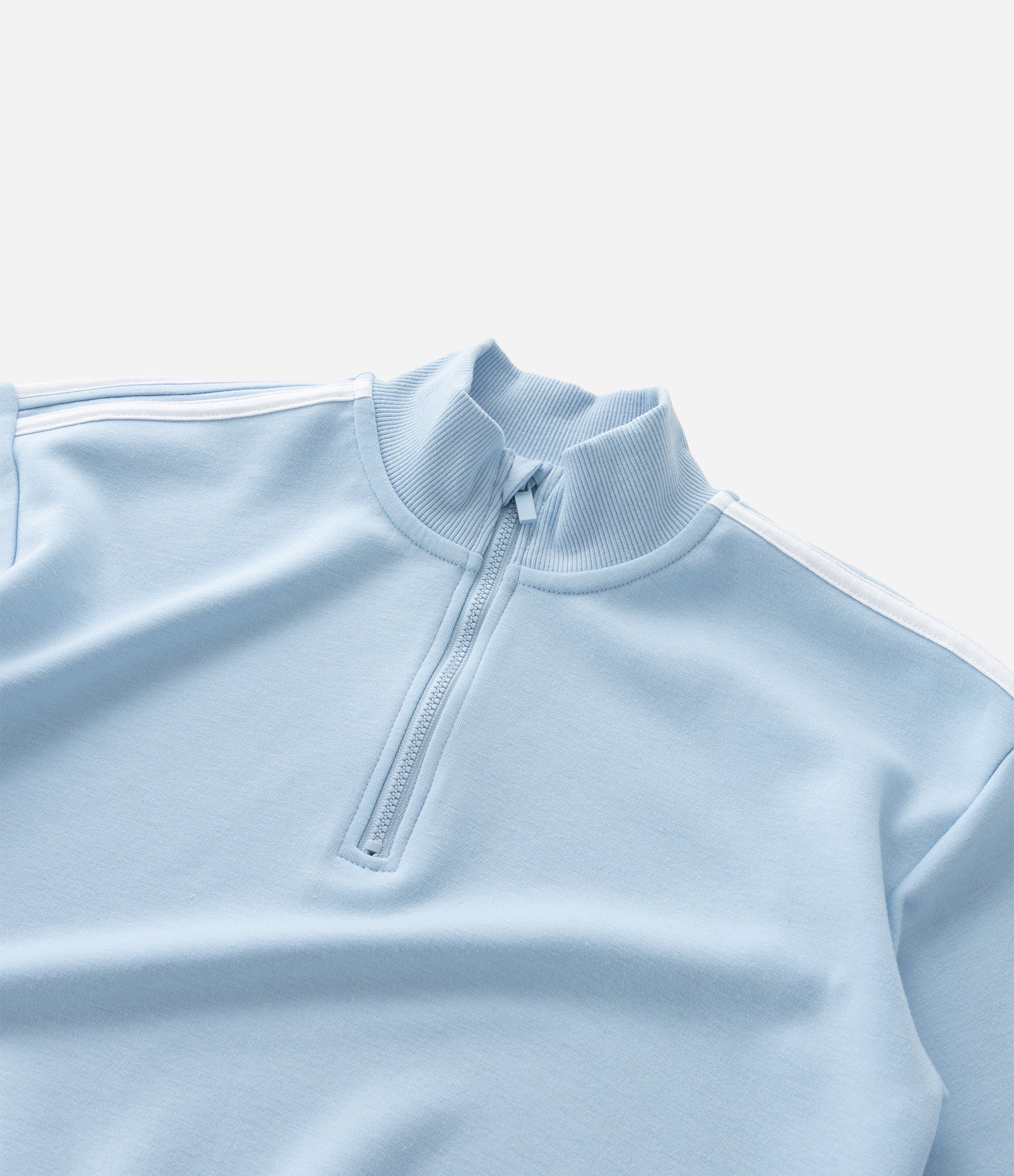 Blusão Infantil em Tech Fleece com Zíper na Gola - Tam 5 a 14 Anos Azul 7