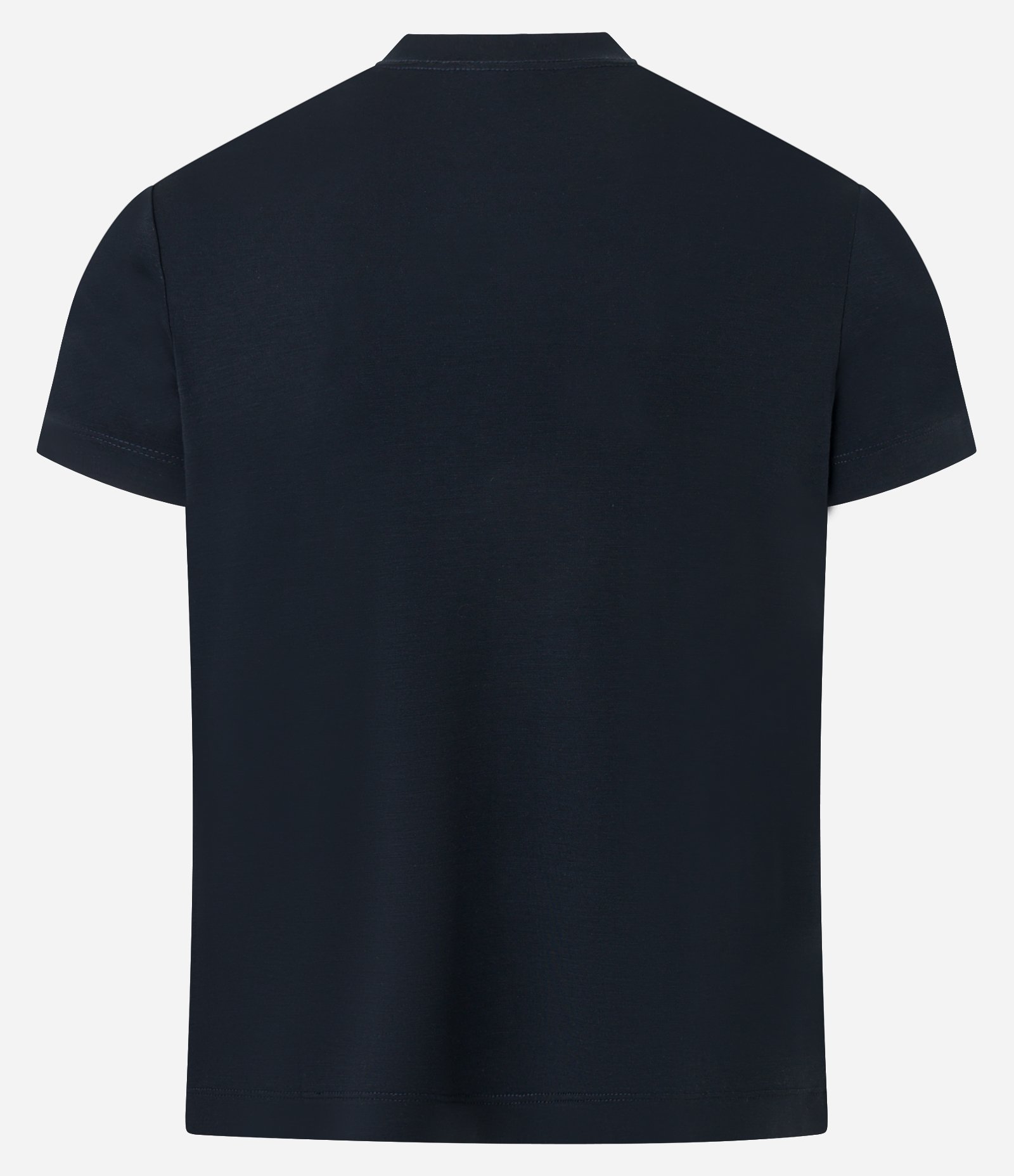 Camiseta Muscle em Viscose com Gola Reonda Preto 7