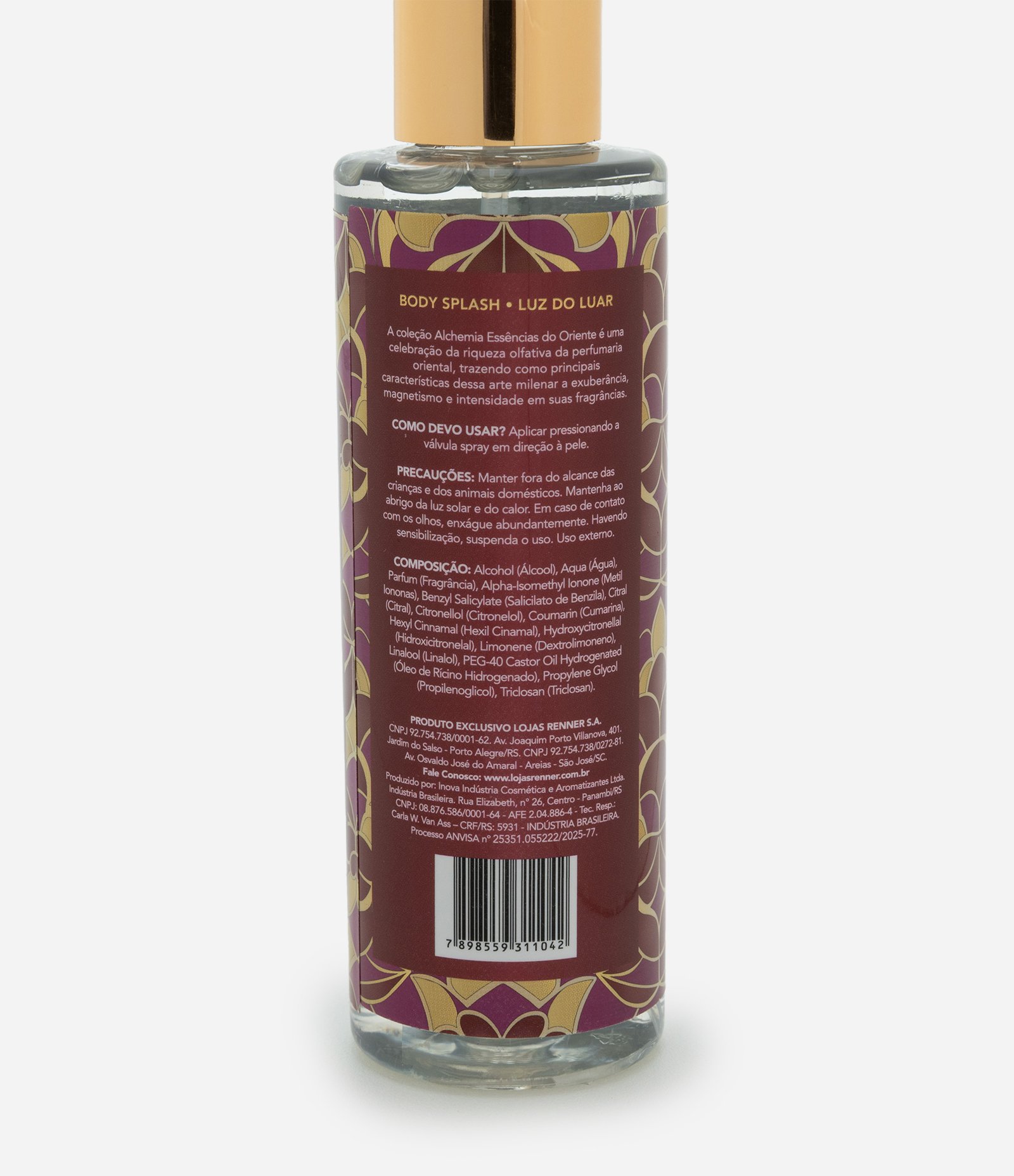 Body Splash Desodorante Corporal Luz do Luar Alchemia 200ml 2