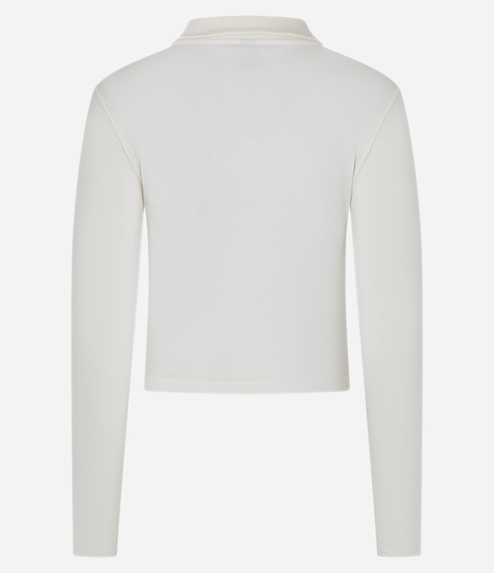 Blusa em Algodão com Gola Polo e Bordado de Ancora Branco 7