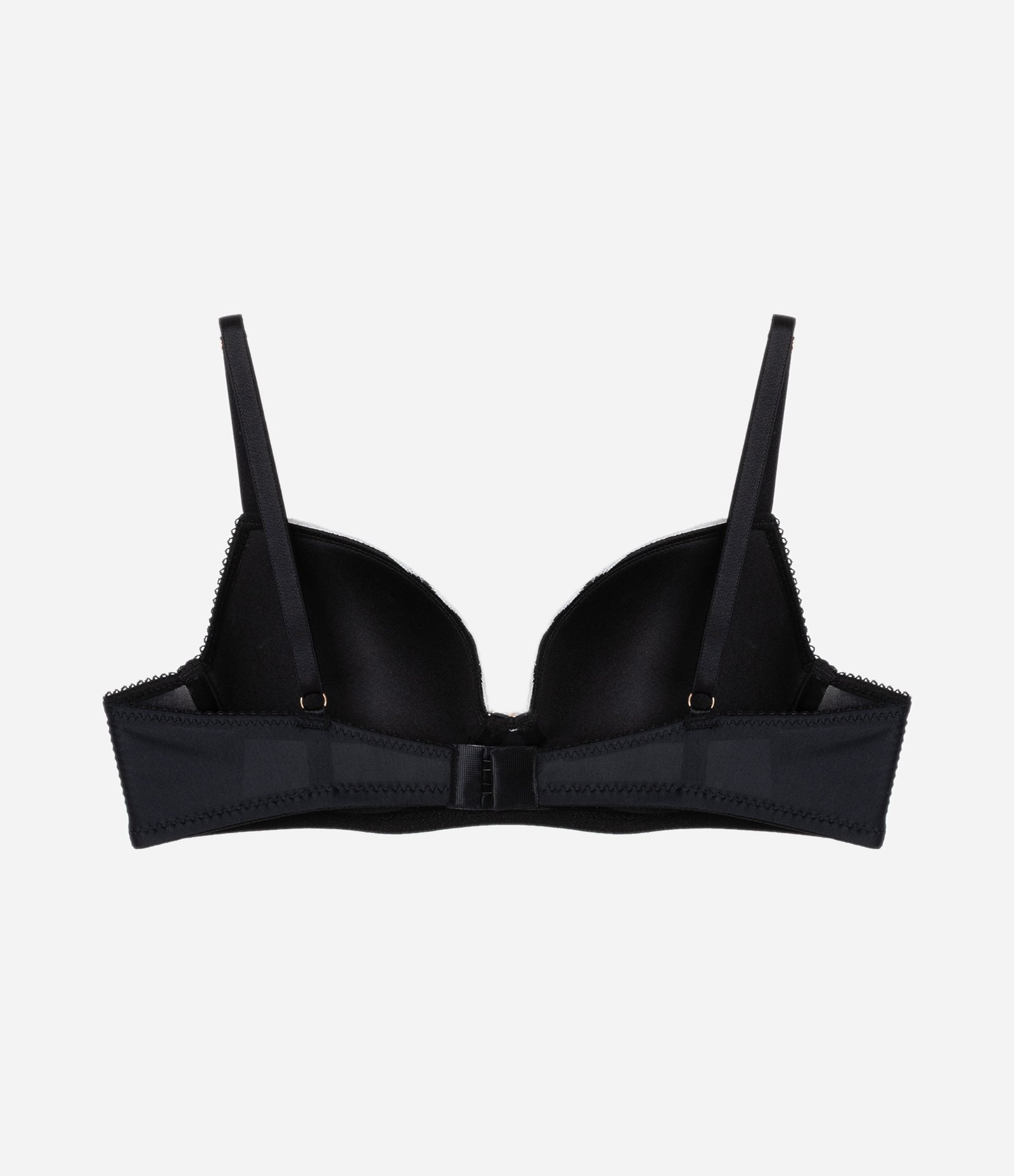 Sutiã Base Bojo Oco em Microfibra com Detalhe em Renda Preto 6