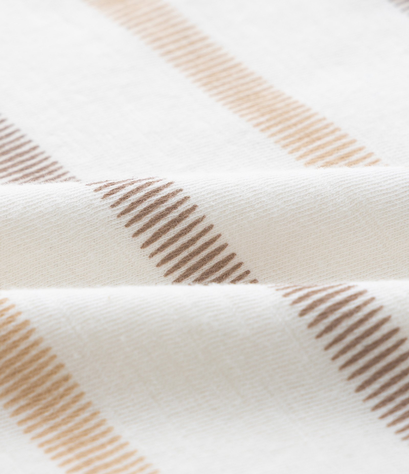 Camiseta Infantil com Estampa Listrada - Tam 1 a 6 Anos Bege 3