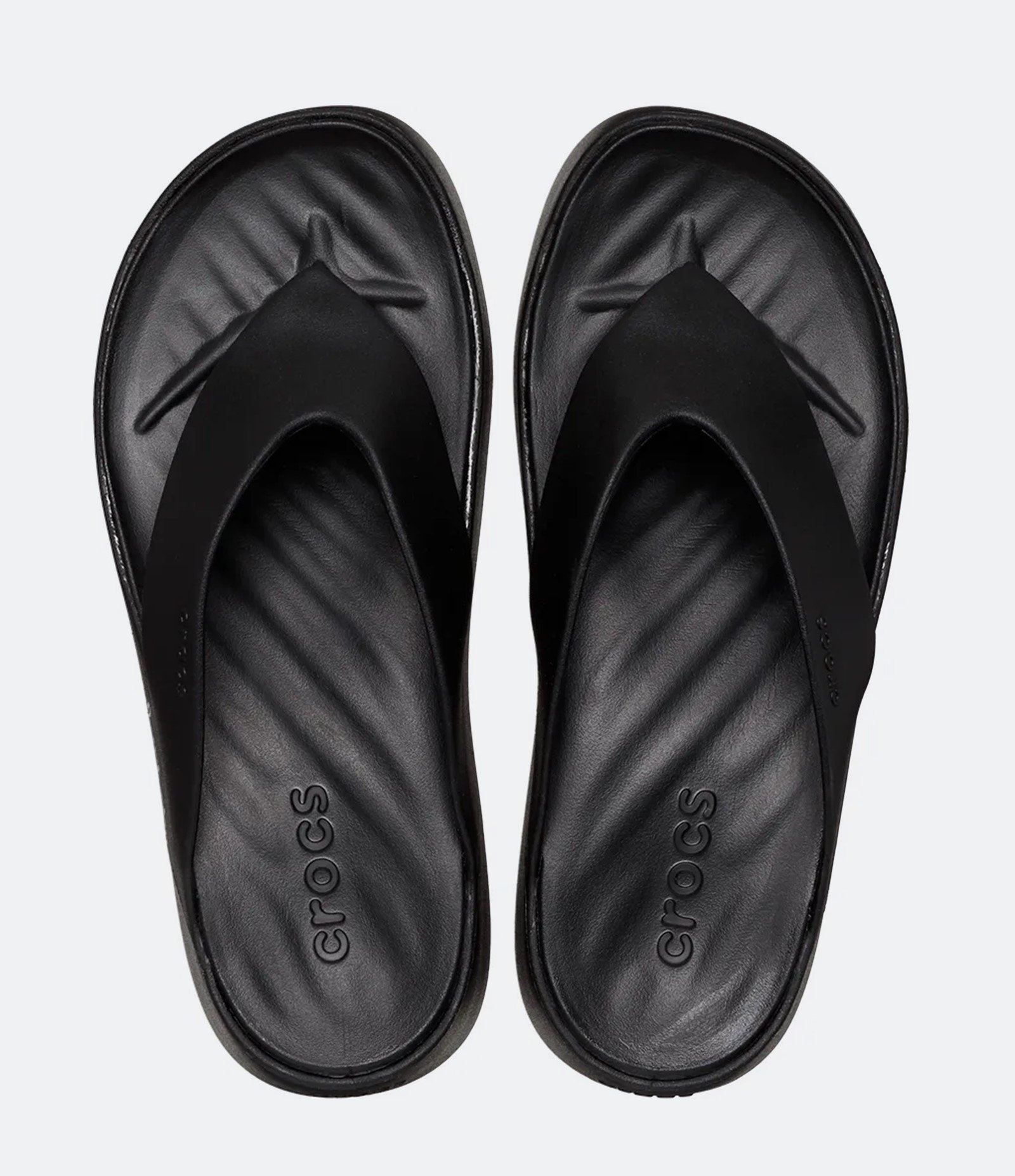 Chinelo Crocs com Tira Larga Preto 6