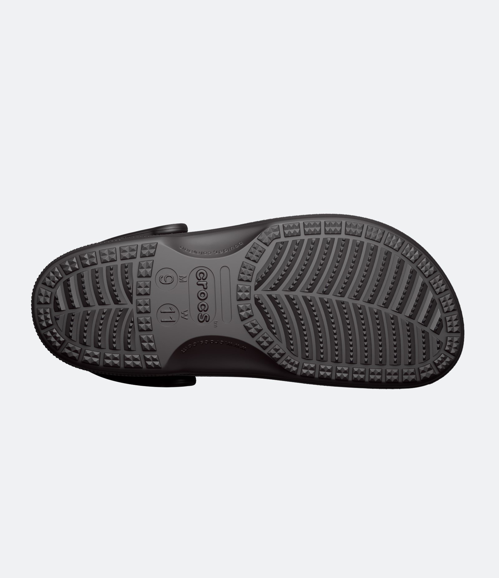 Sandália Babuche Crocs com Furinhos Preto 2