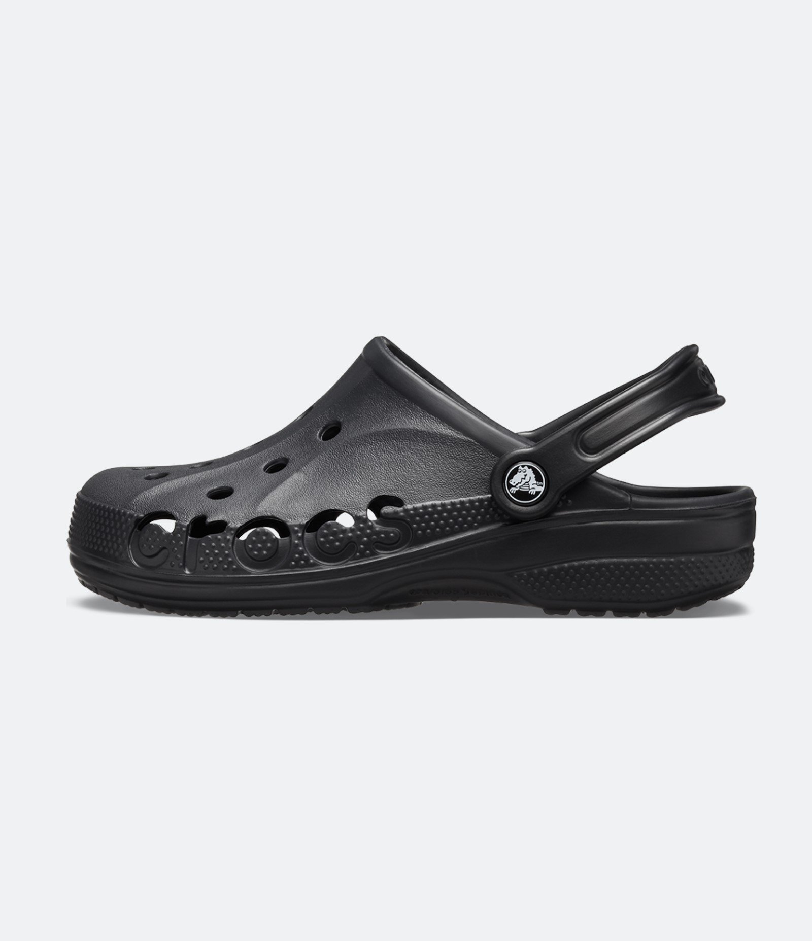Sandália Babuche Crocs com Furinhos Preto 4