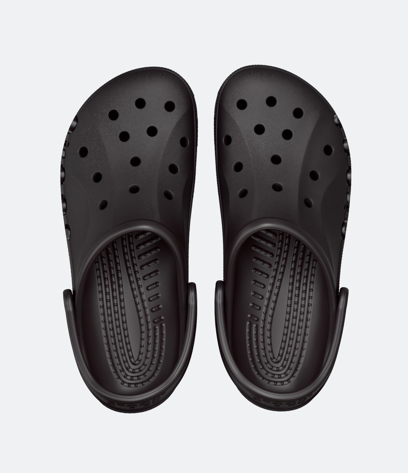 Sandália Babuche Crocs com Furinhos Preto 6