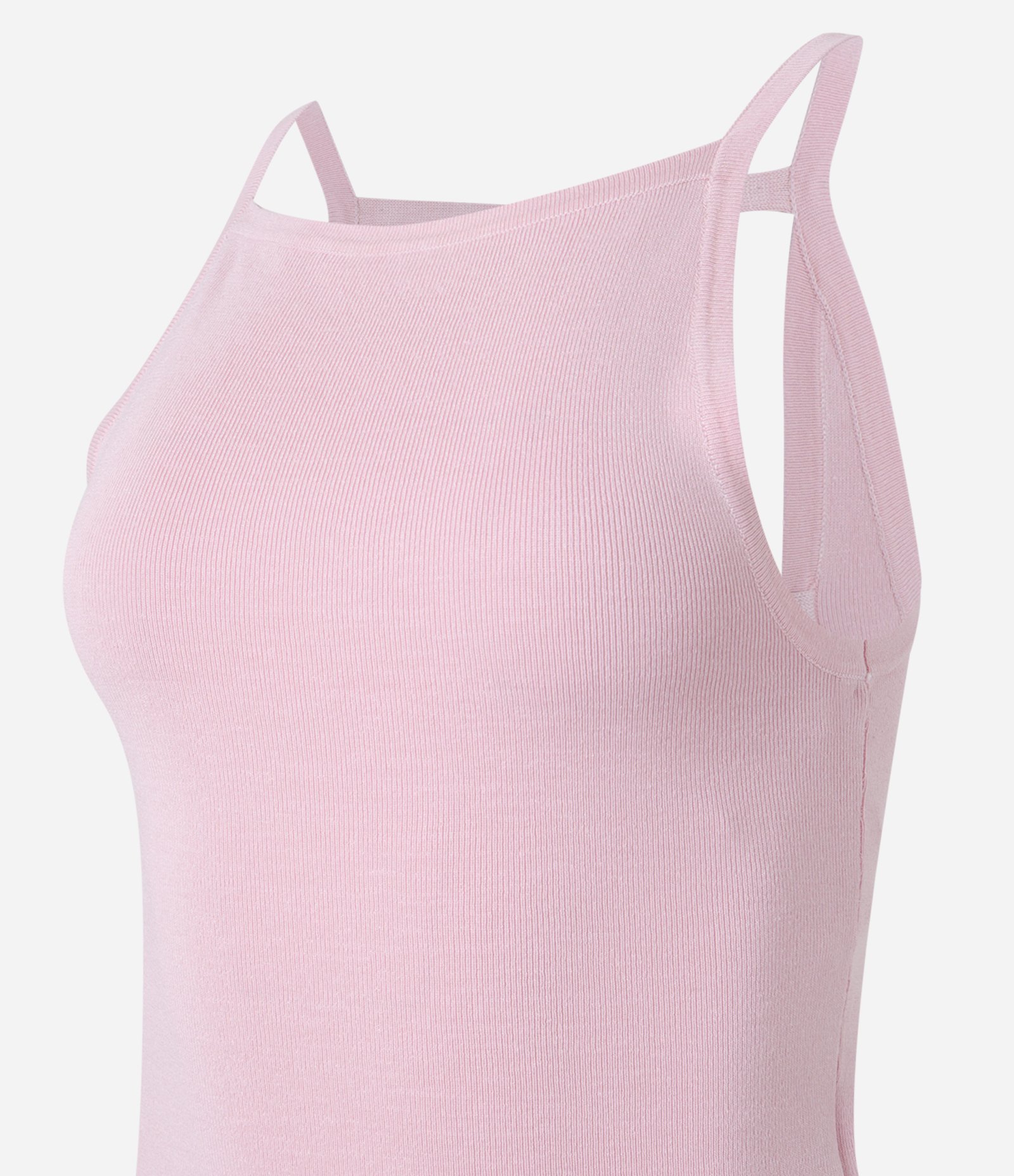 Blusa em Tricô com Lacinhos nas Costas Rosa 6