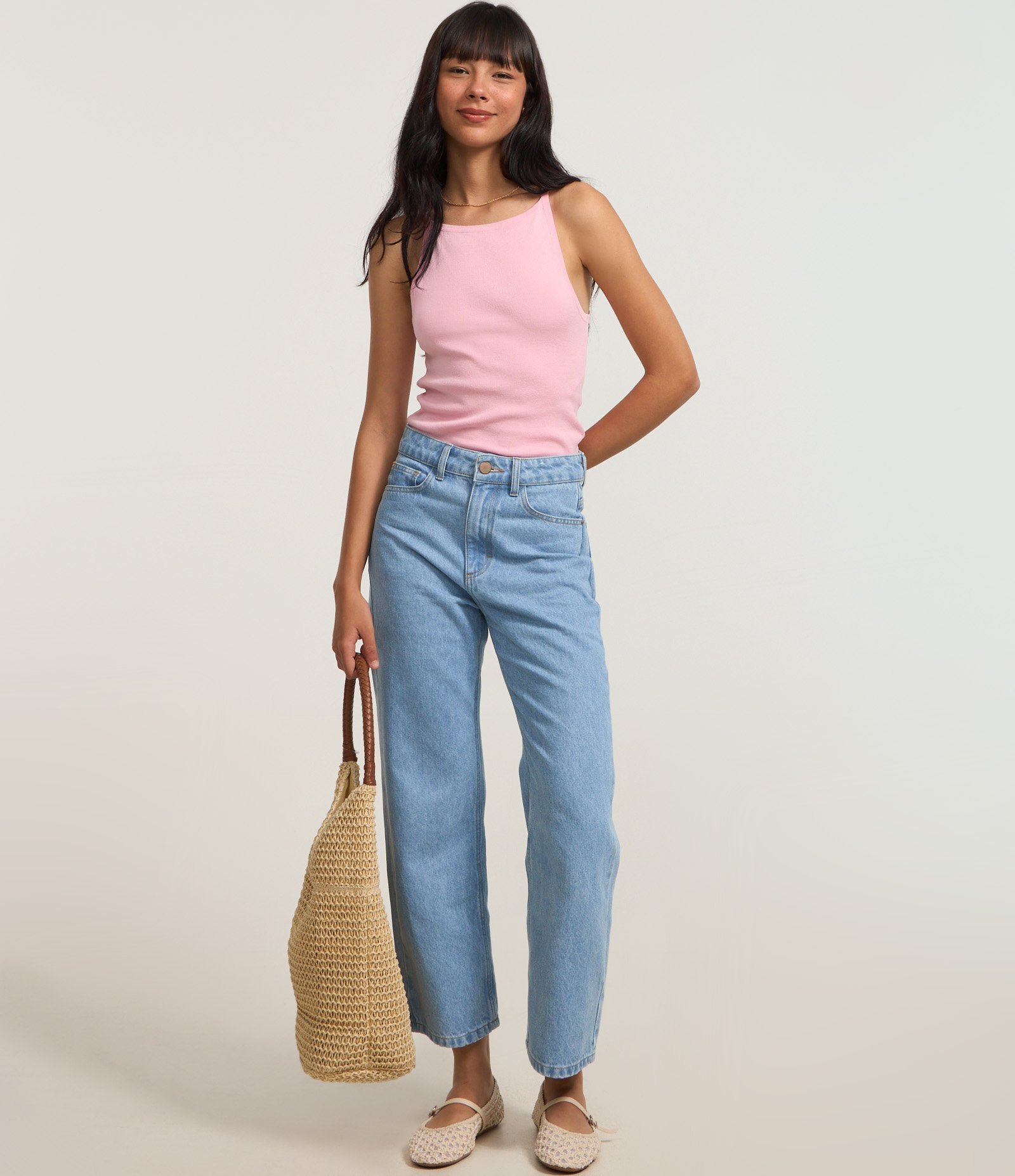 Blusa em Tricô com Lacinhos nas Costas Rosa 2