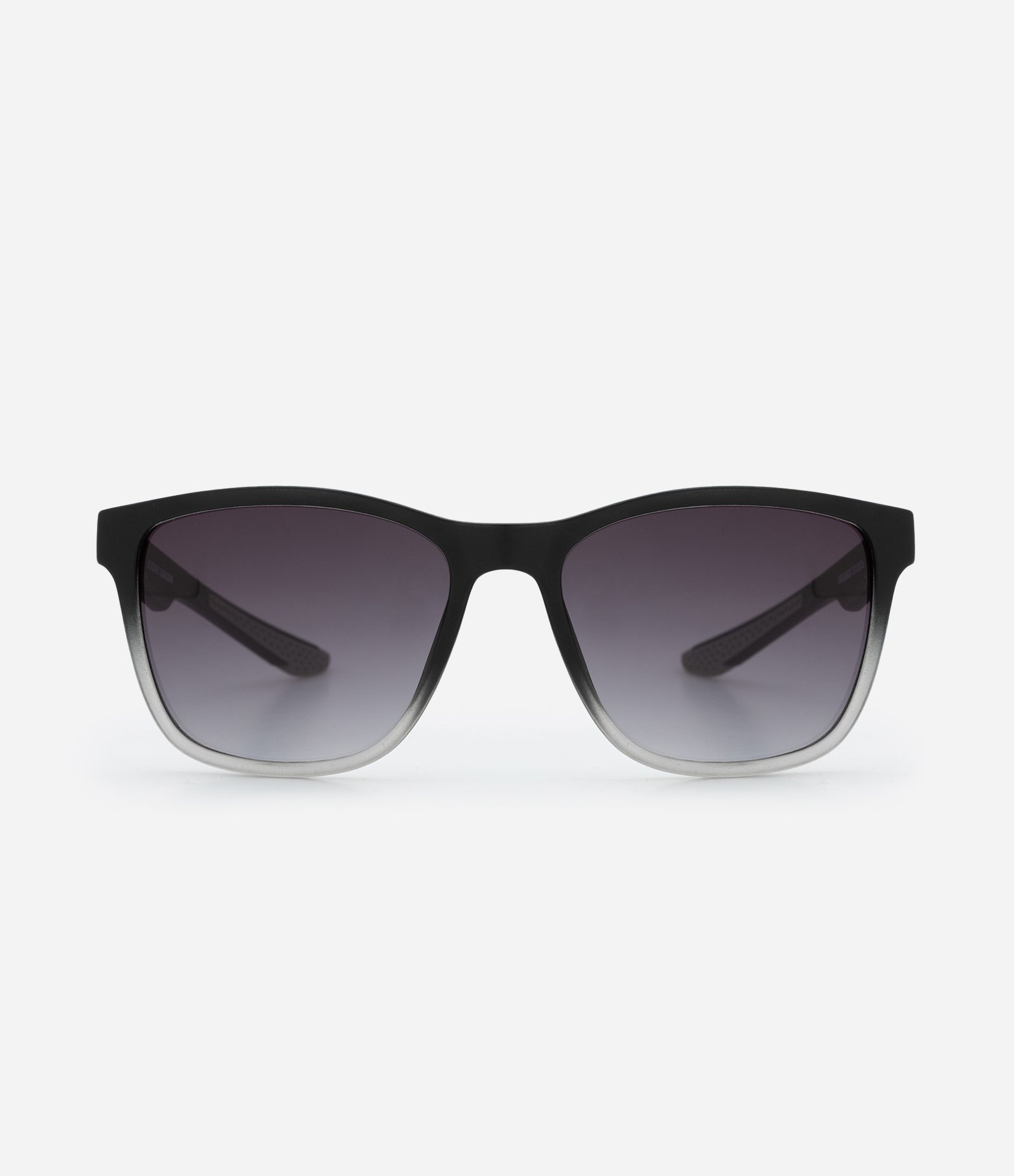 Óculos de Sol Quadrado Degrade com Ponteira Emborrachada Marrom 2