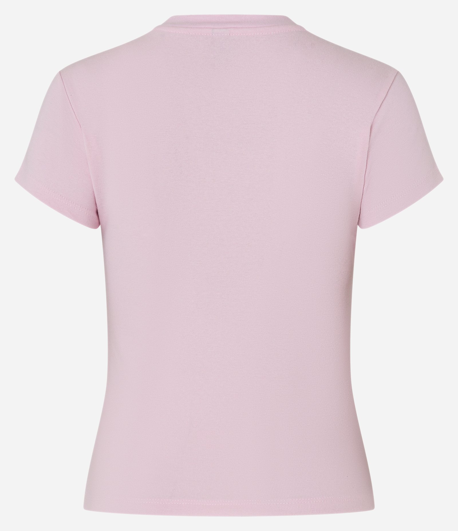 Blusa Básica Justinha e Alongada em Ribana Rosa 6