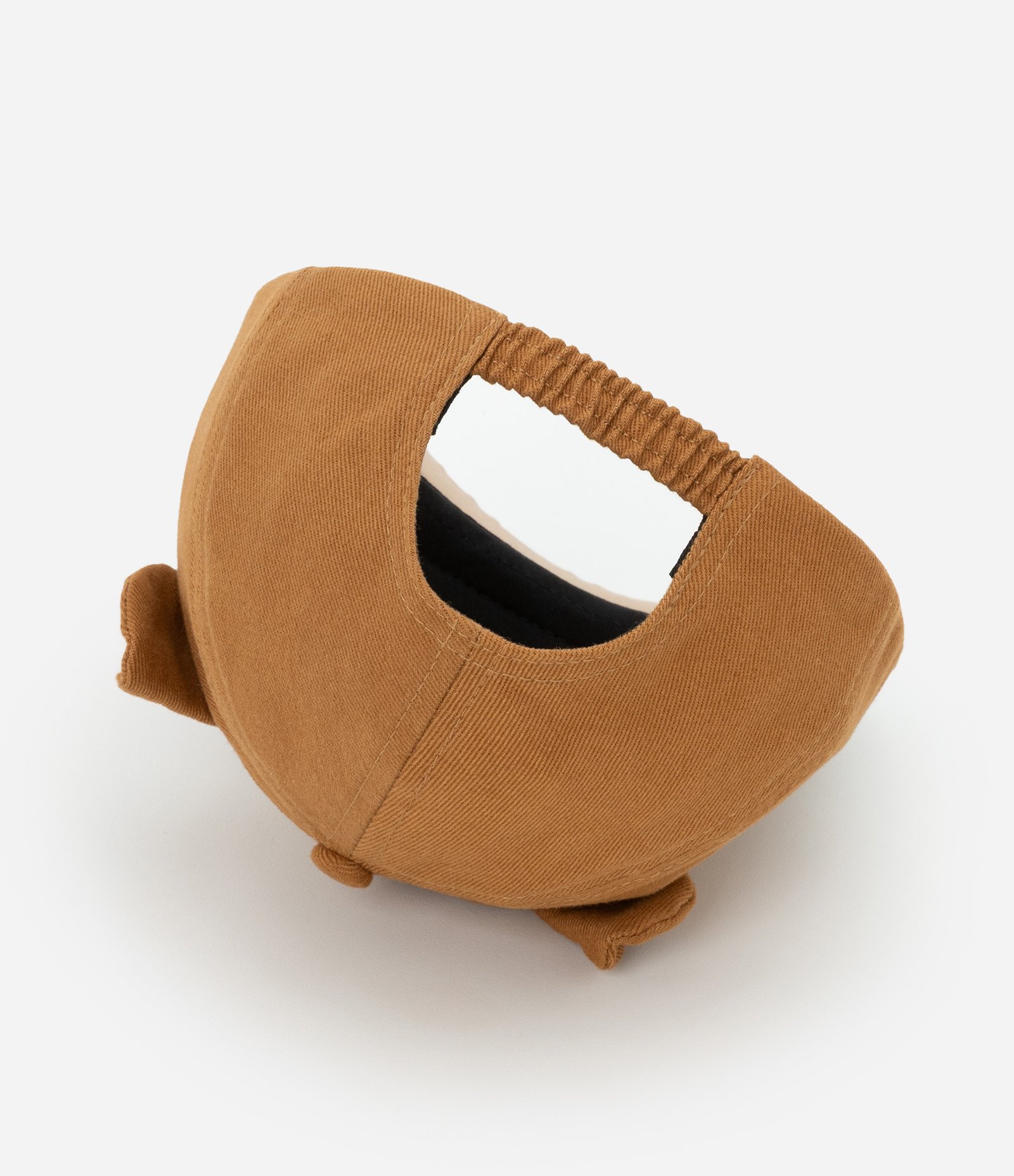 Boné Infantil Aba Curva com Bordado Capivara - Tam Único Marrom 3