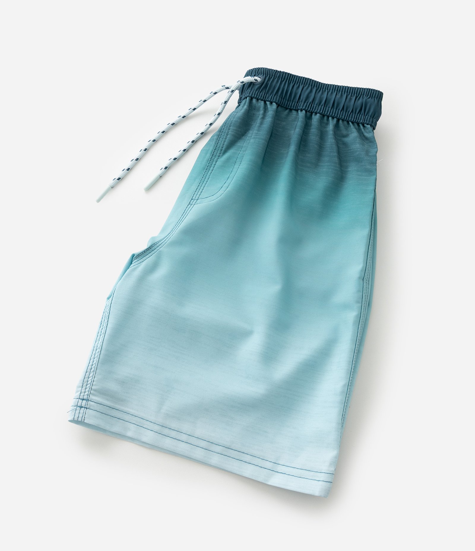 Bermuda Infantil de Banho em Microfibra com Estampa Degradê - Tam 5 a 14 Anos Verde 4