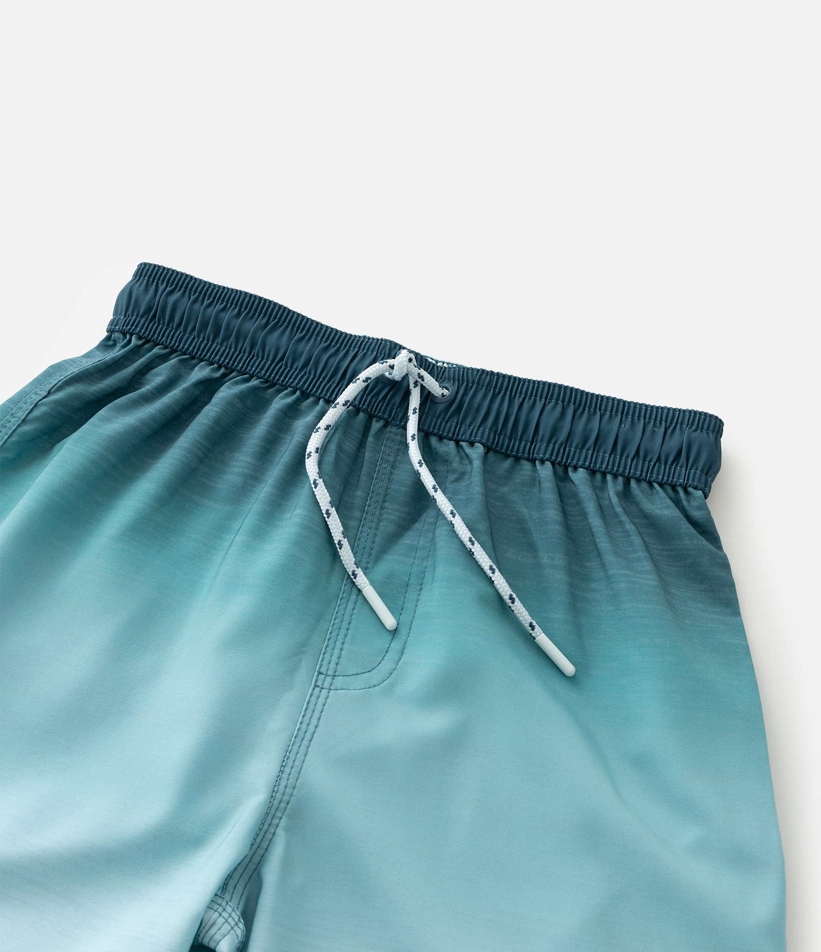 Bermuda Infantil de Banho em Microfibra com Estampa Degradê - Tam 5 a 14 Anos Verde 5