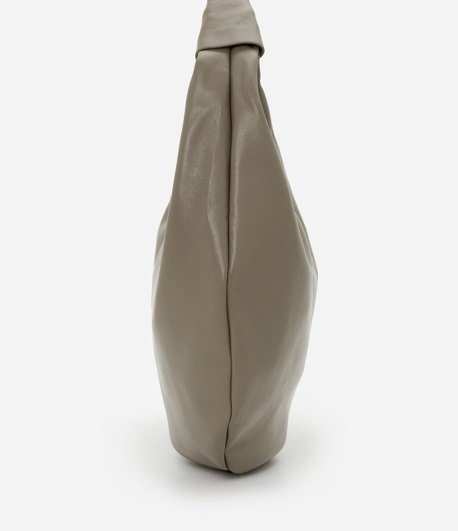 Bolsa Hobo Grande com Detalhe de Metal na Alça Boho Romântico Verde 3